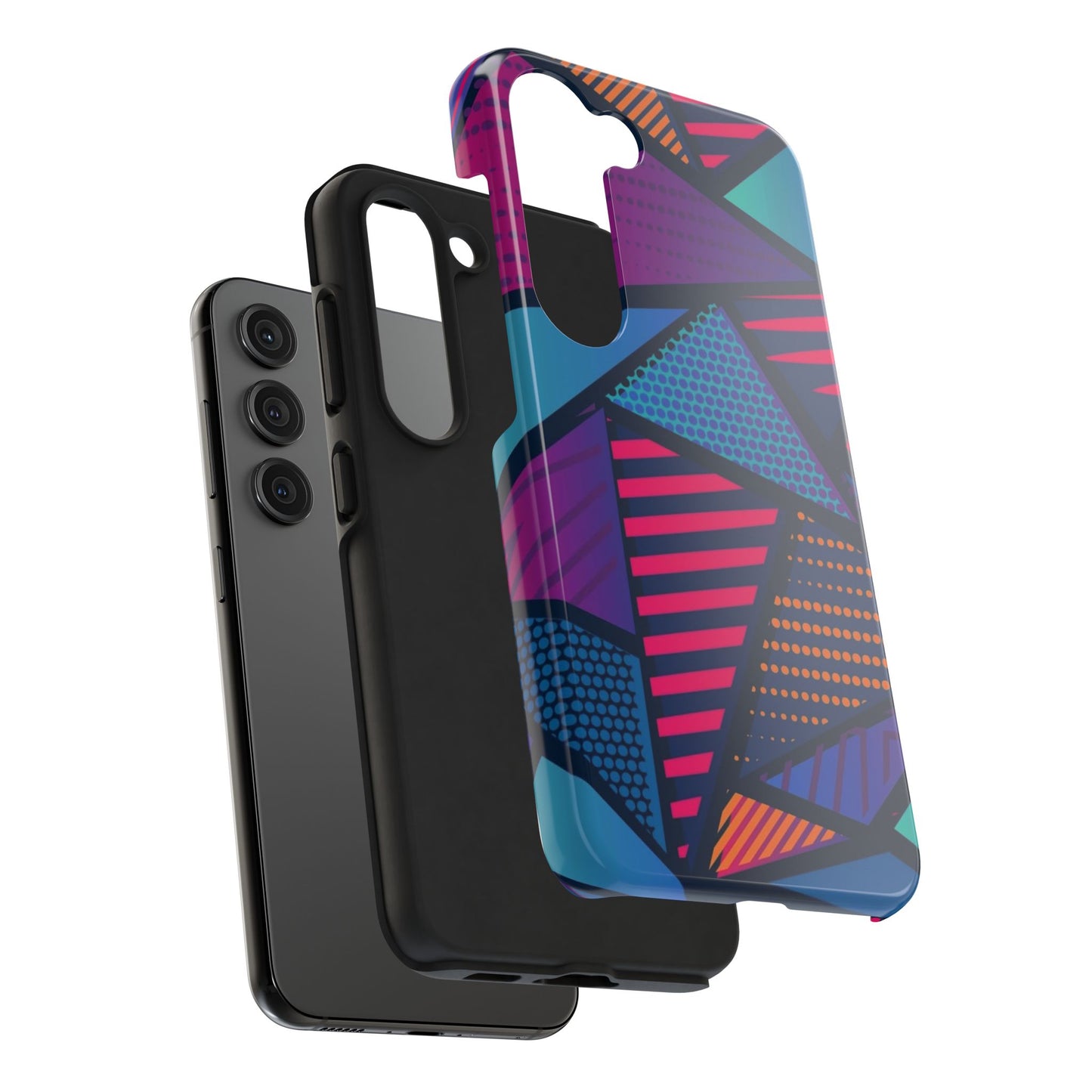 Vibrant Geometric Tough Phone Case