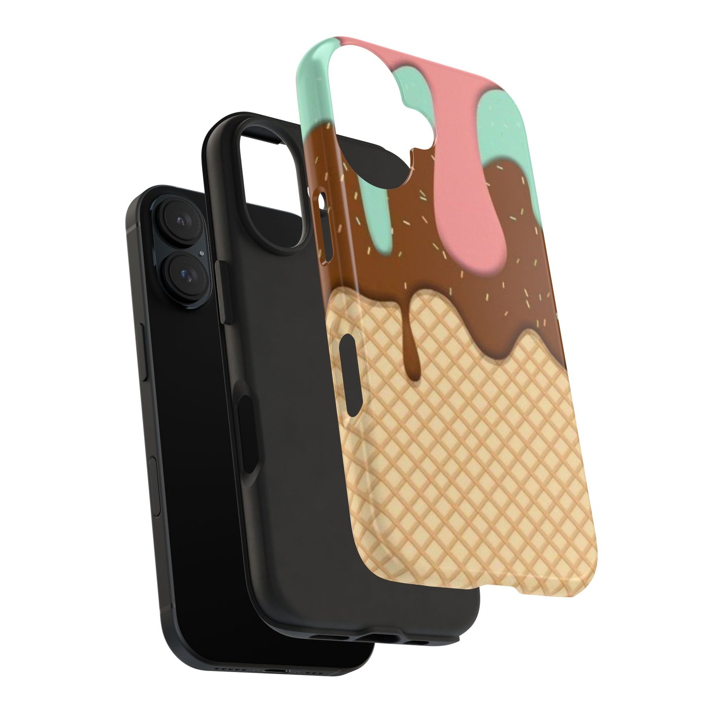 Ice Cream Drip Tough Phone Case