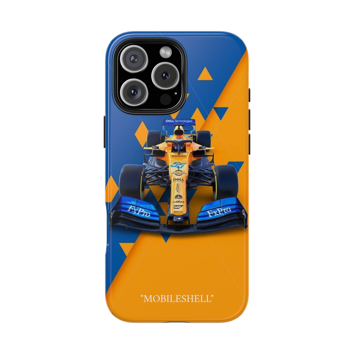 F1 team cartoon tough phone case