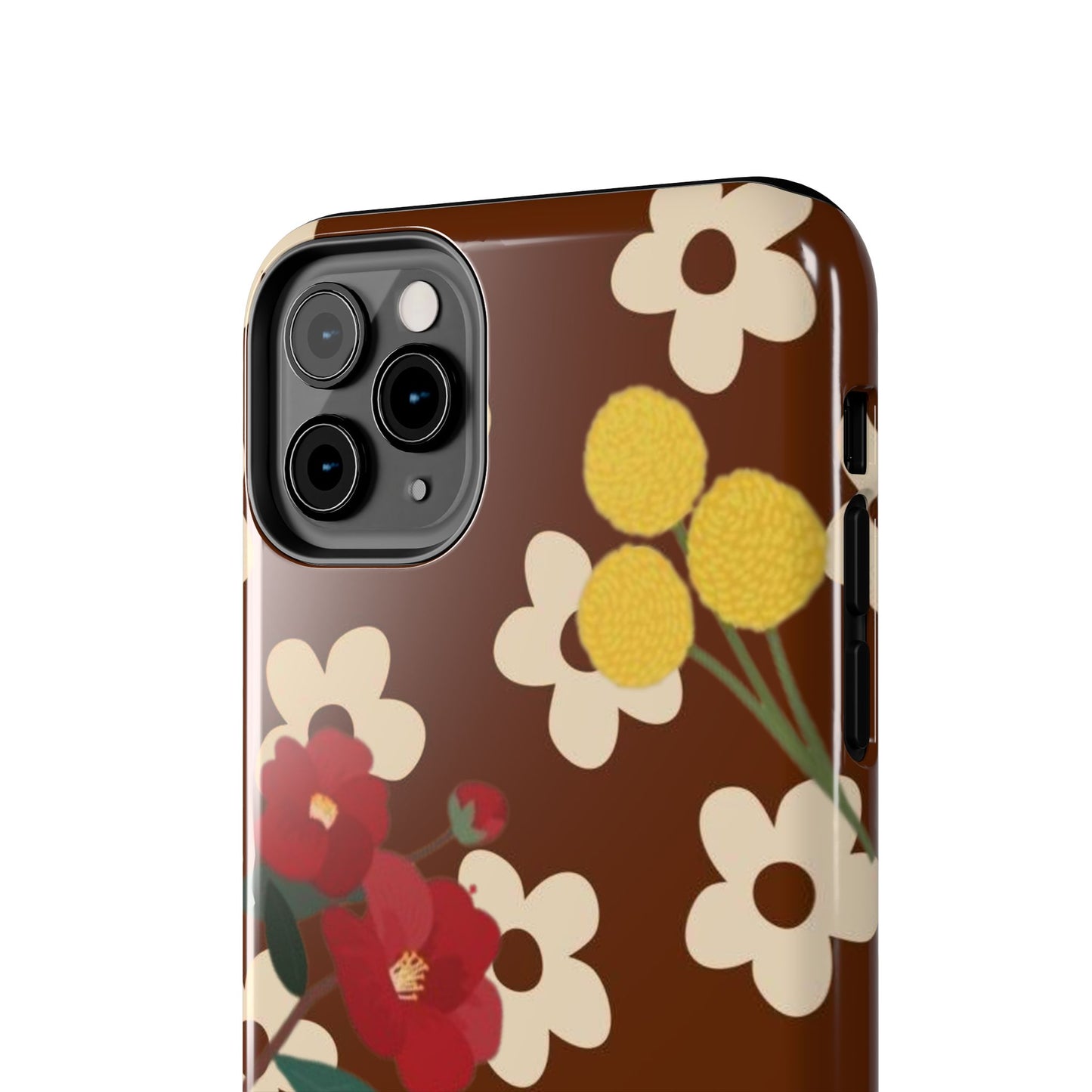 Flower vibe tough phone case