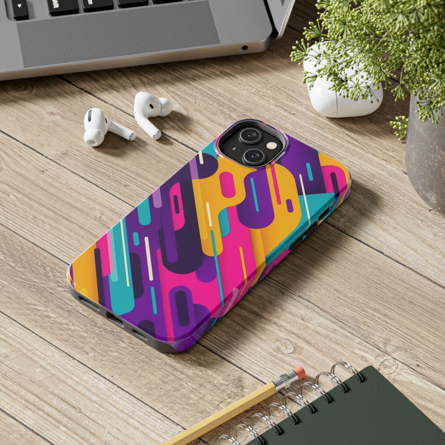 Vibrant Abstract Tough Phone Case