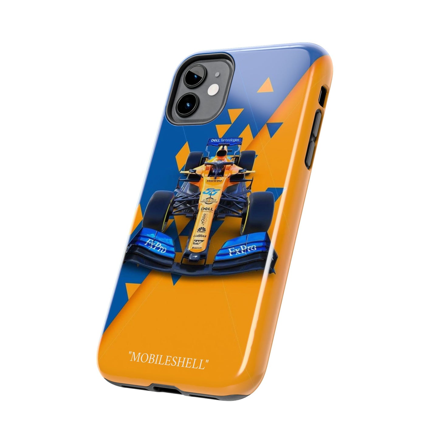 F1 team cartoon tough phone case