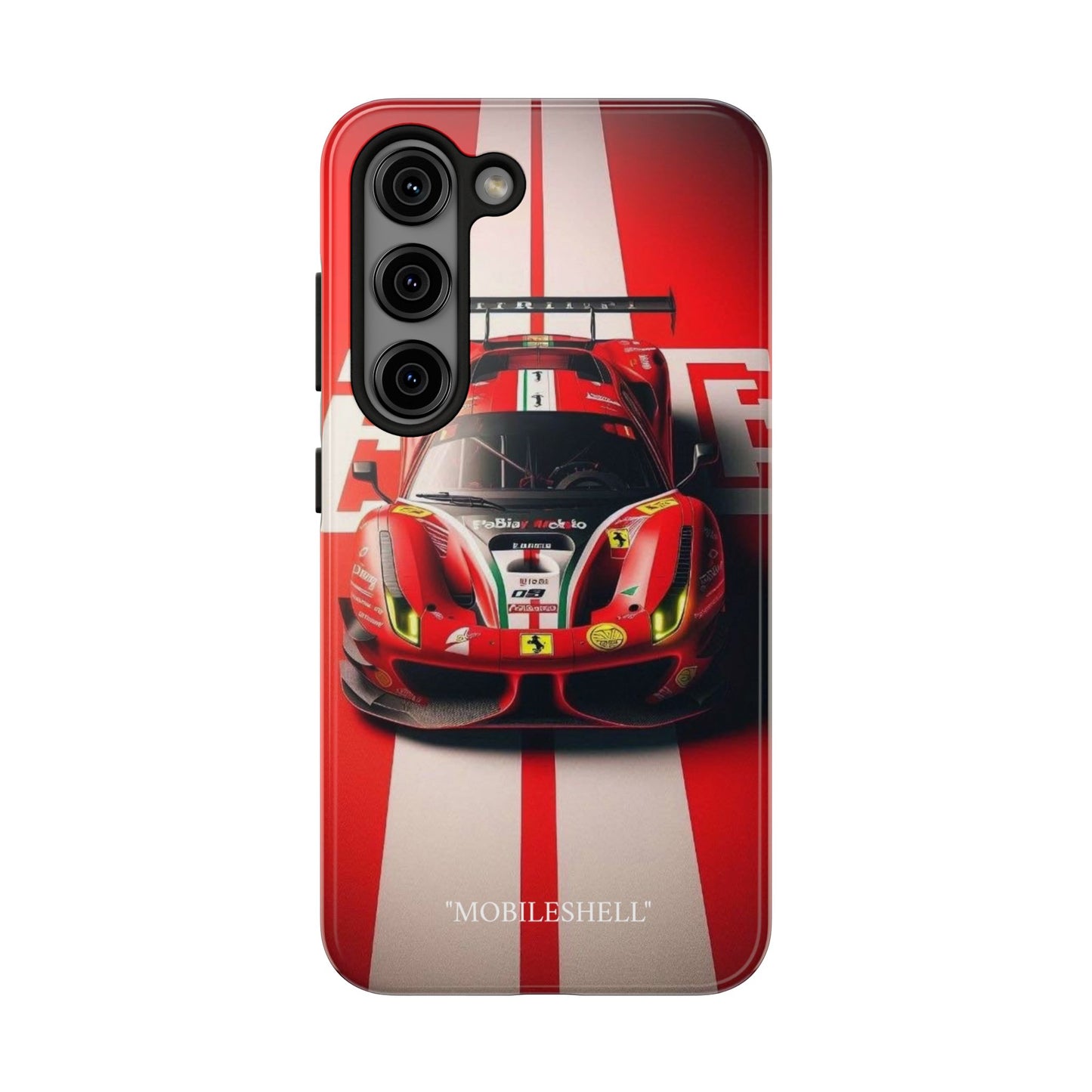 Red Ferrari tough phone case