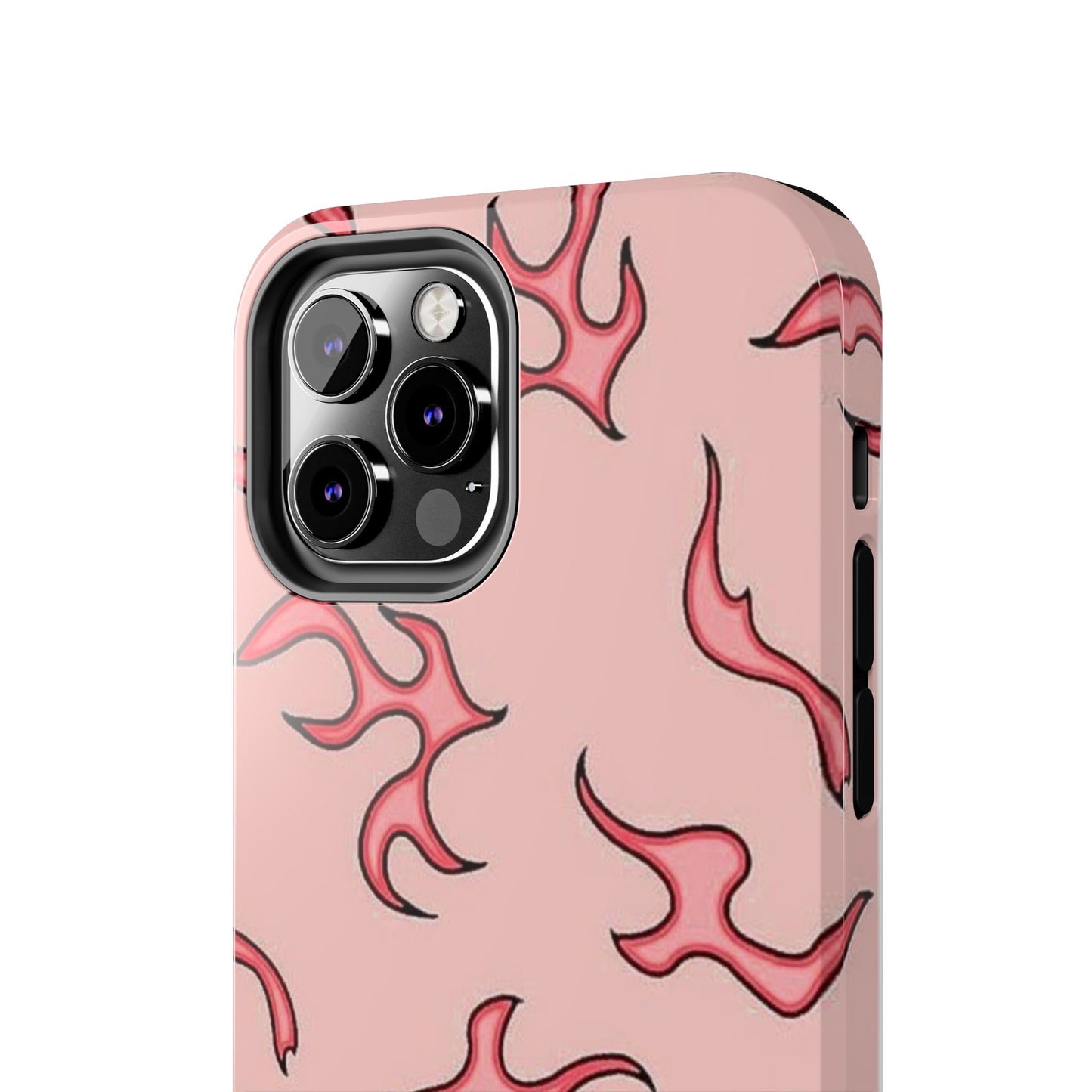 Stylish Flame Tough Phone Case