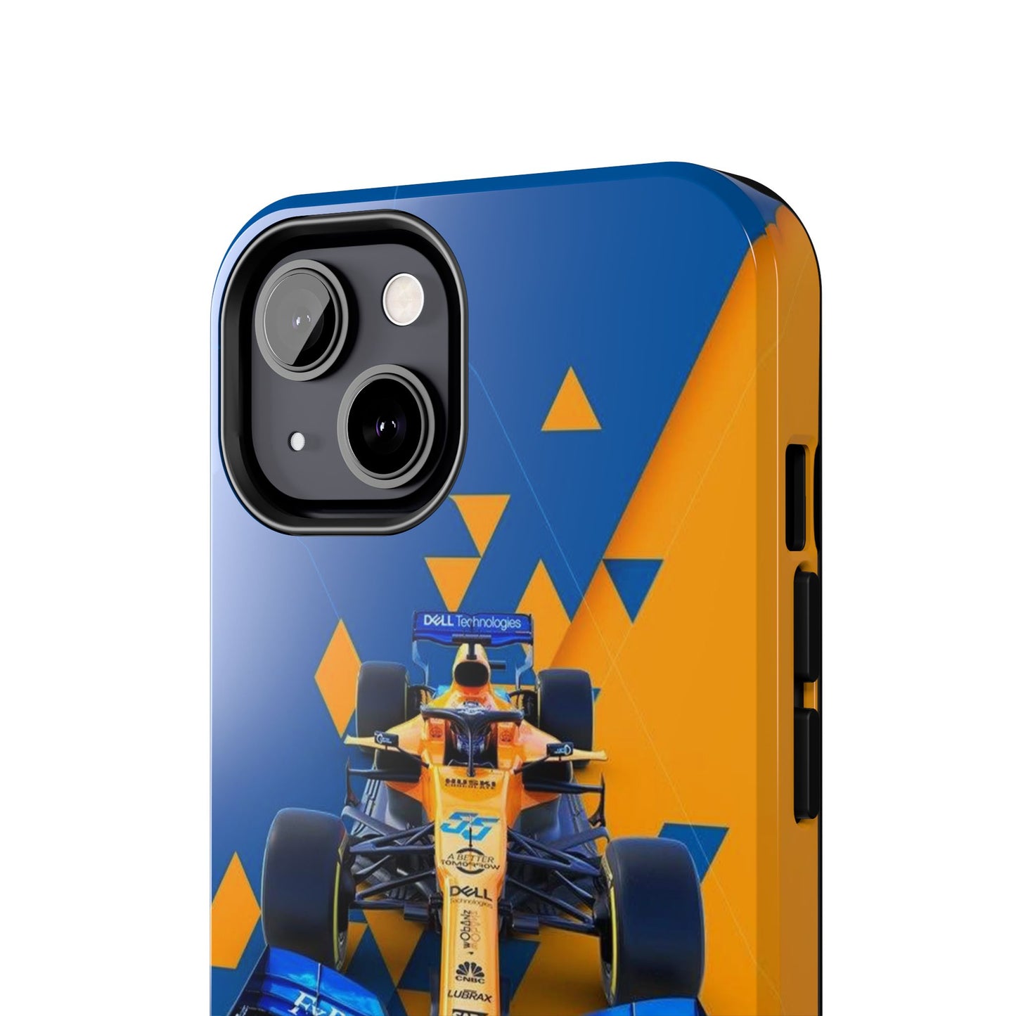 F1 team cartoon tough phone case