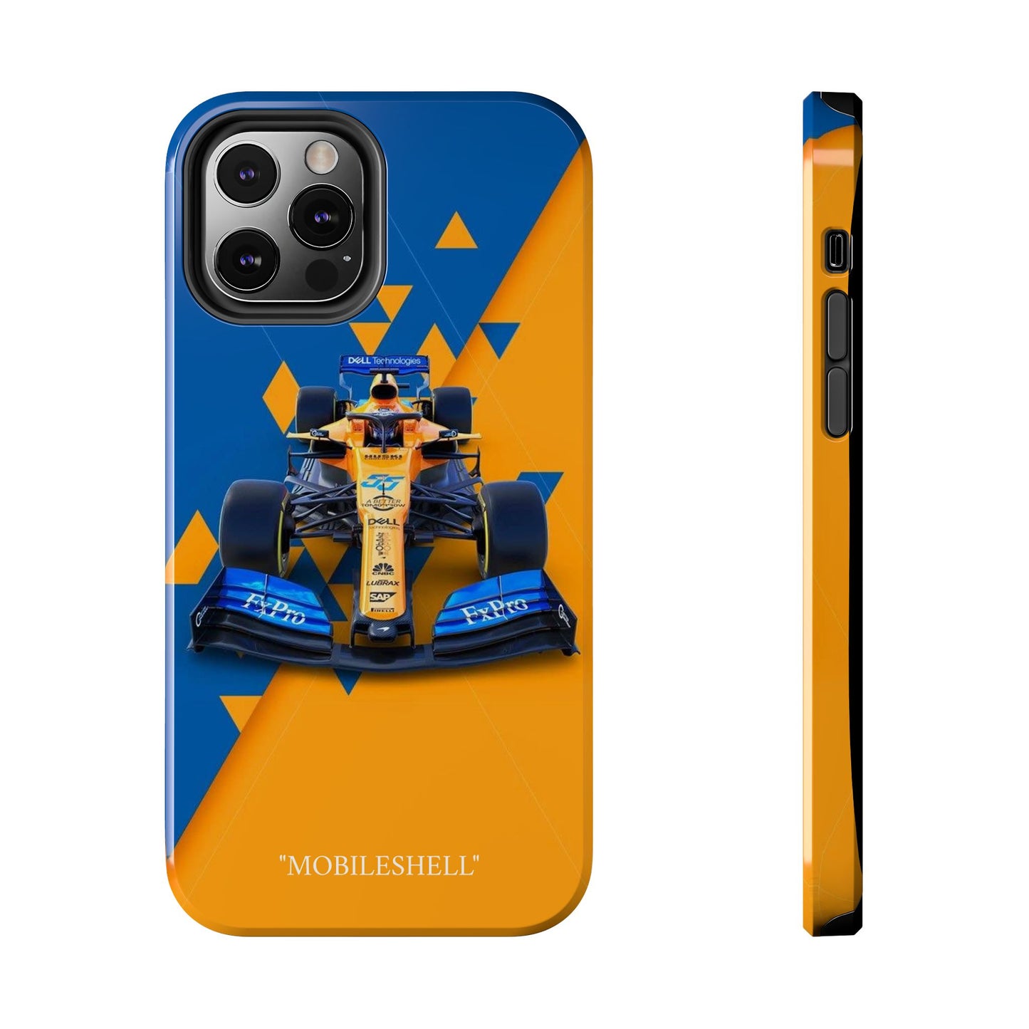 F1 team cartoon tough phone case