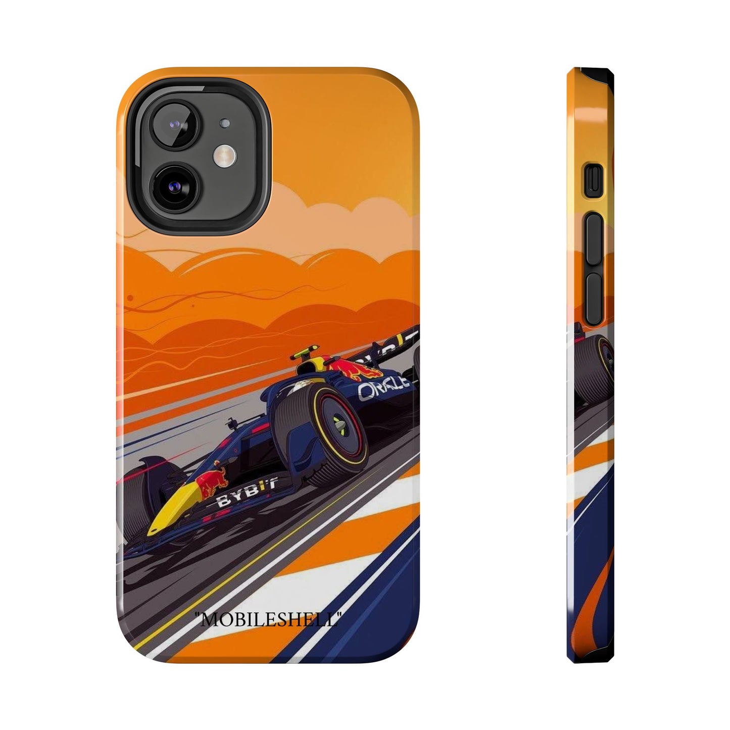 F1 Redbull cartoon tough phone case