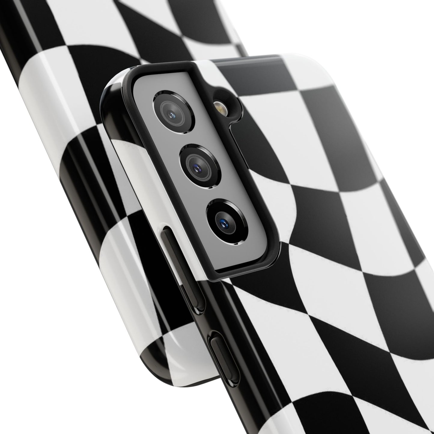 Checkers B&W tough phone case