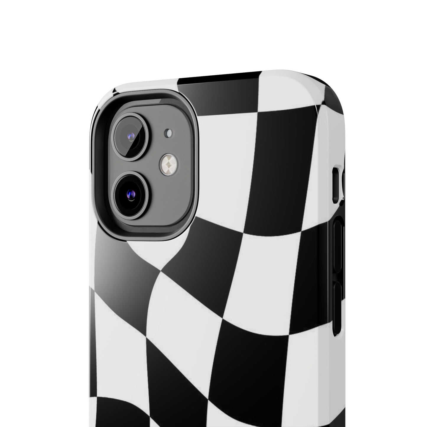 Checkers B&W tough phone case