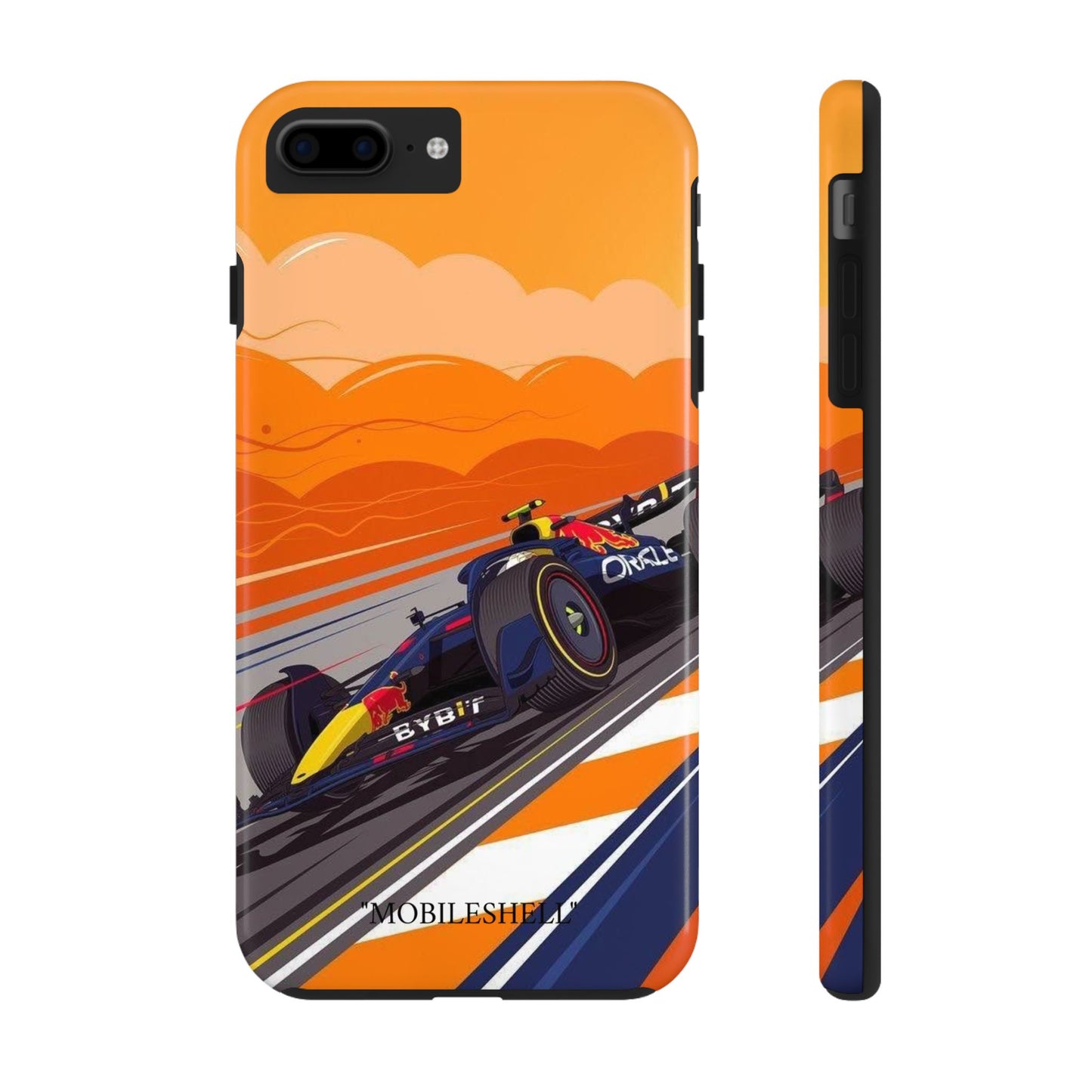 F1 Redbull cartoon tough phone case