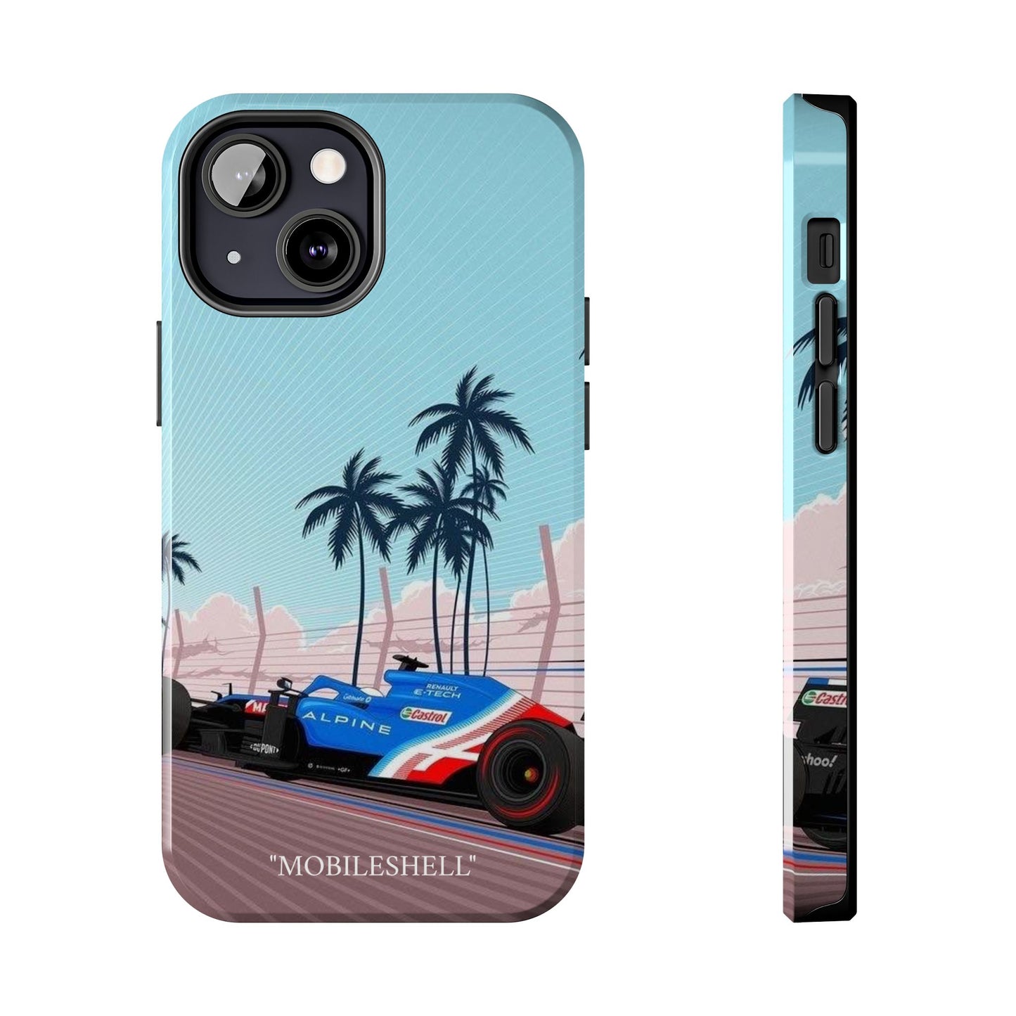 F1 Alpine team car tough phone case