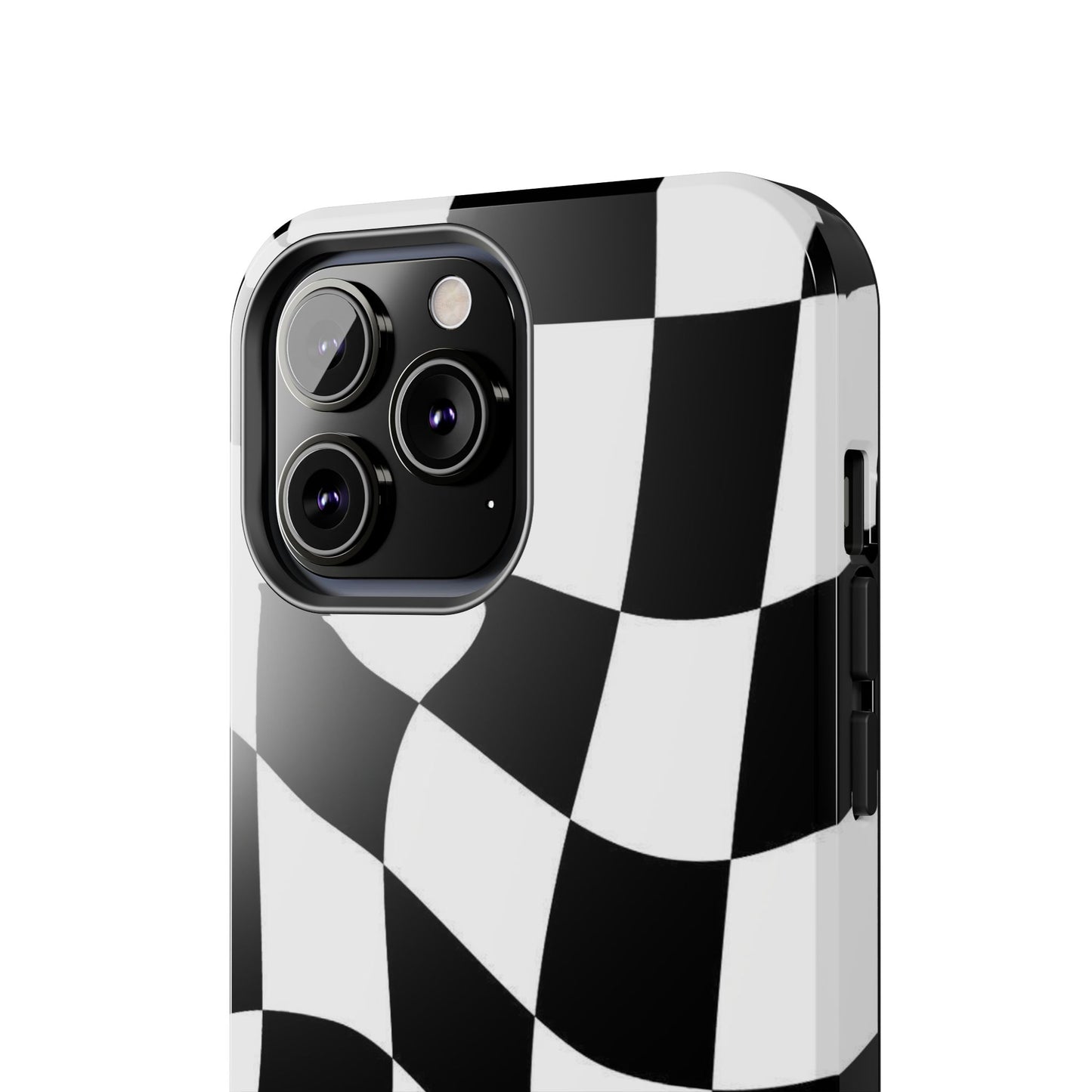 Checkers B&W tough phone case