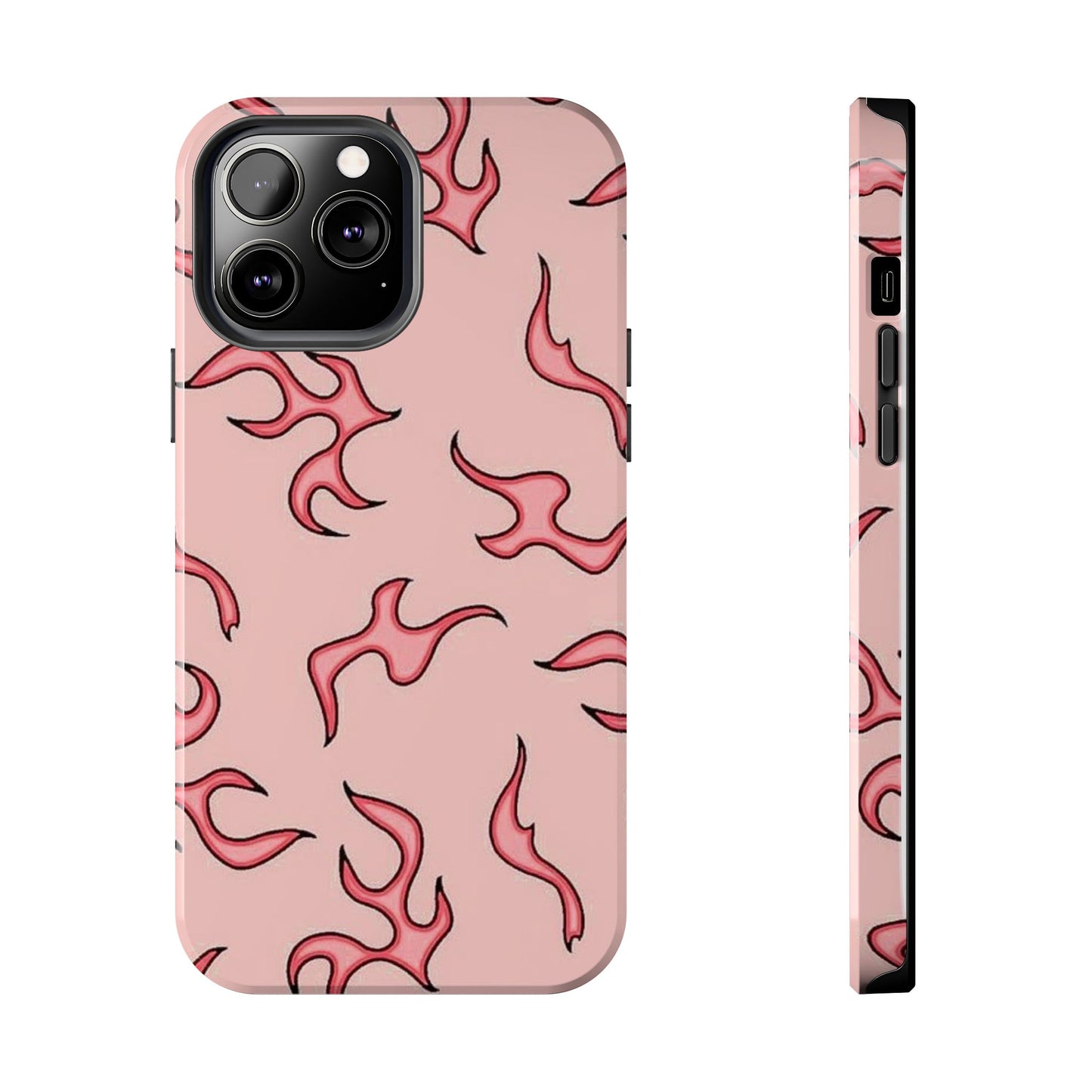 Stylish Flame Tough Phone Case