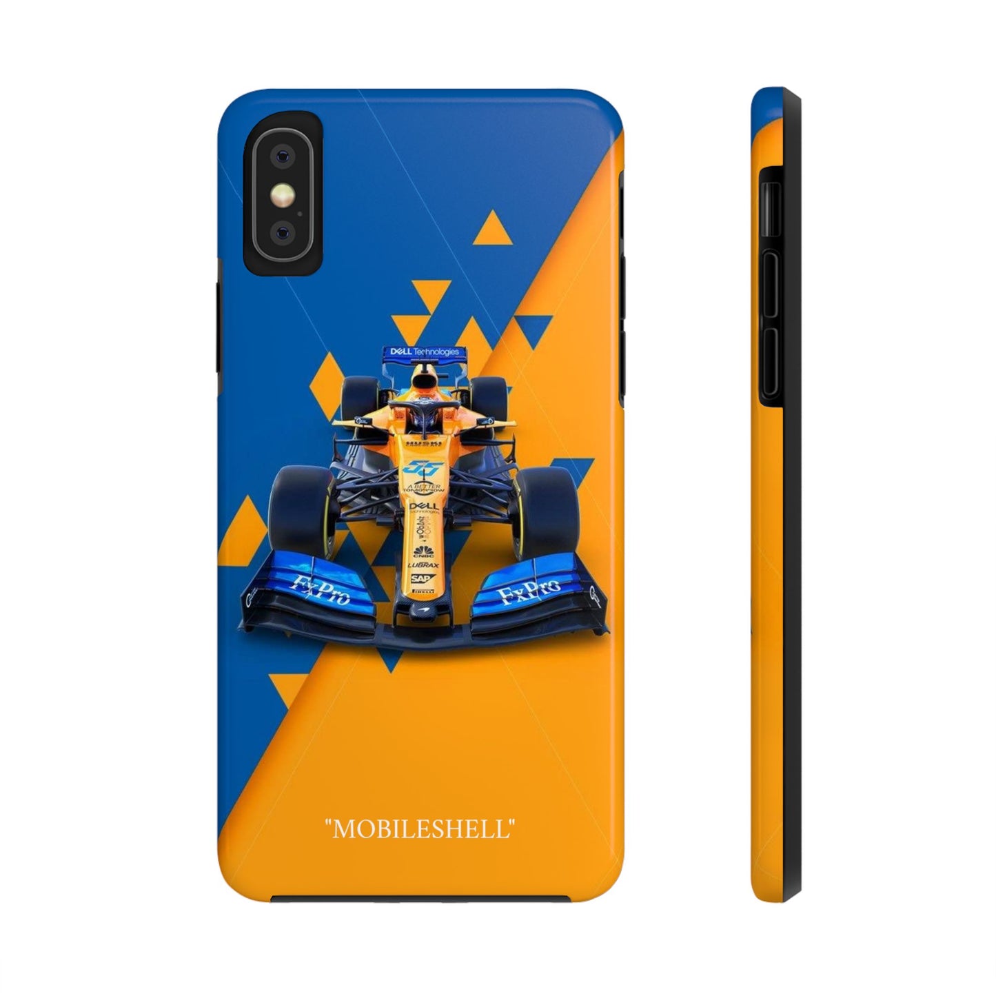 F1 team cartoon tough phone case