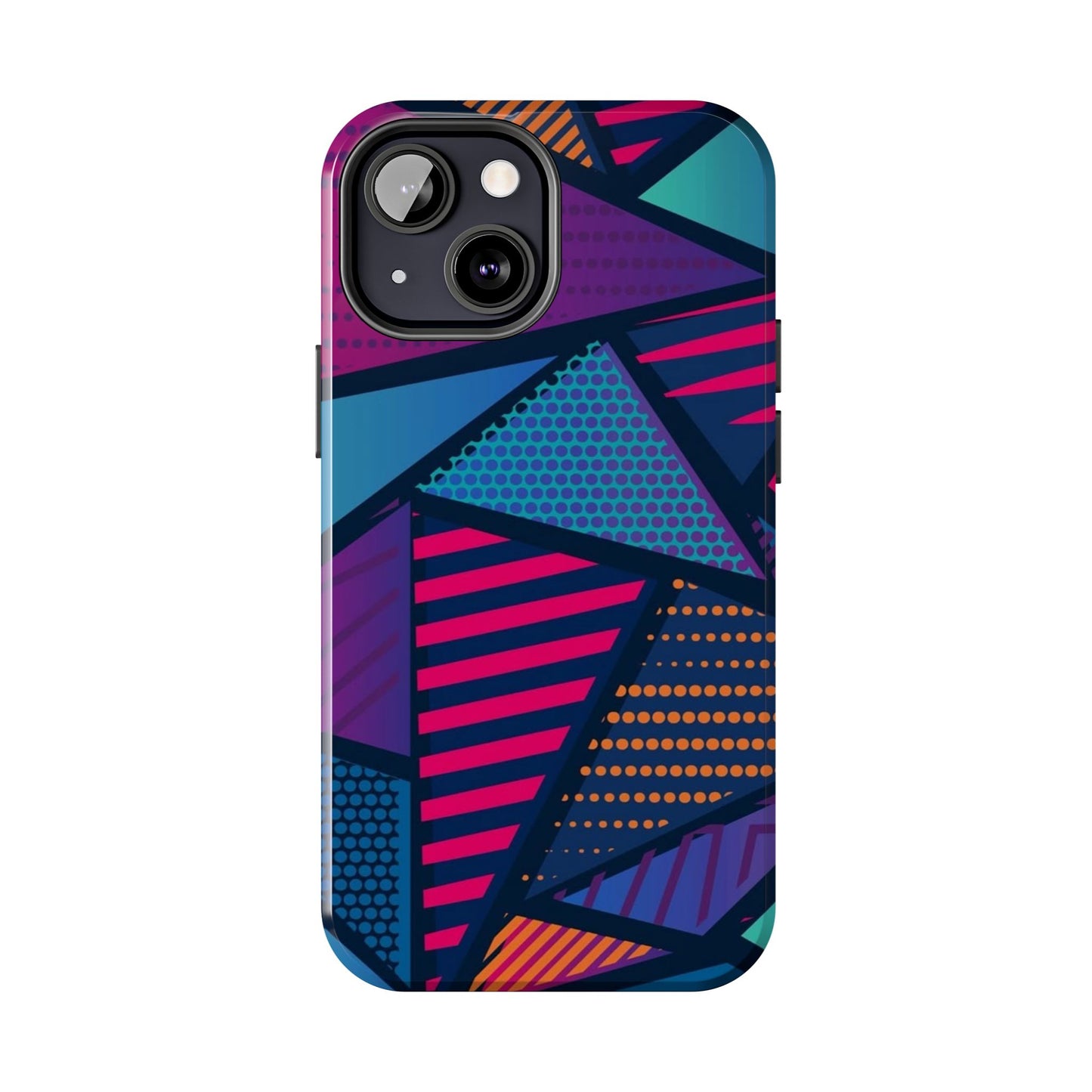 Vibrant Geometric Tough Phone Case