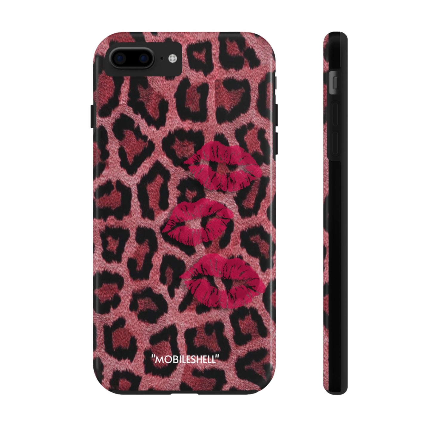 Kiss me hot pink phone case