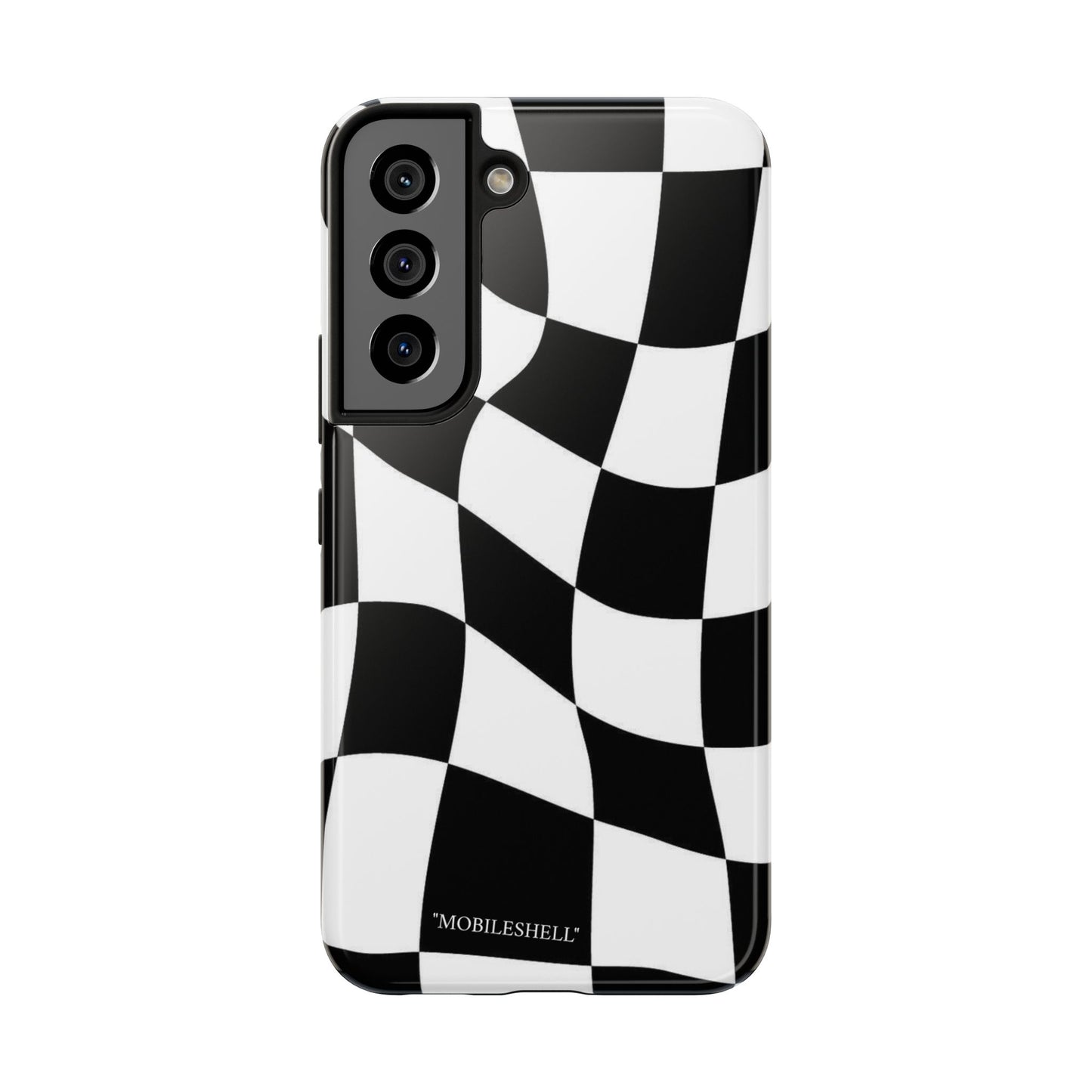 Checkers B&W tough phone case