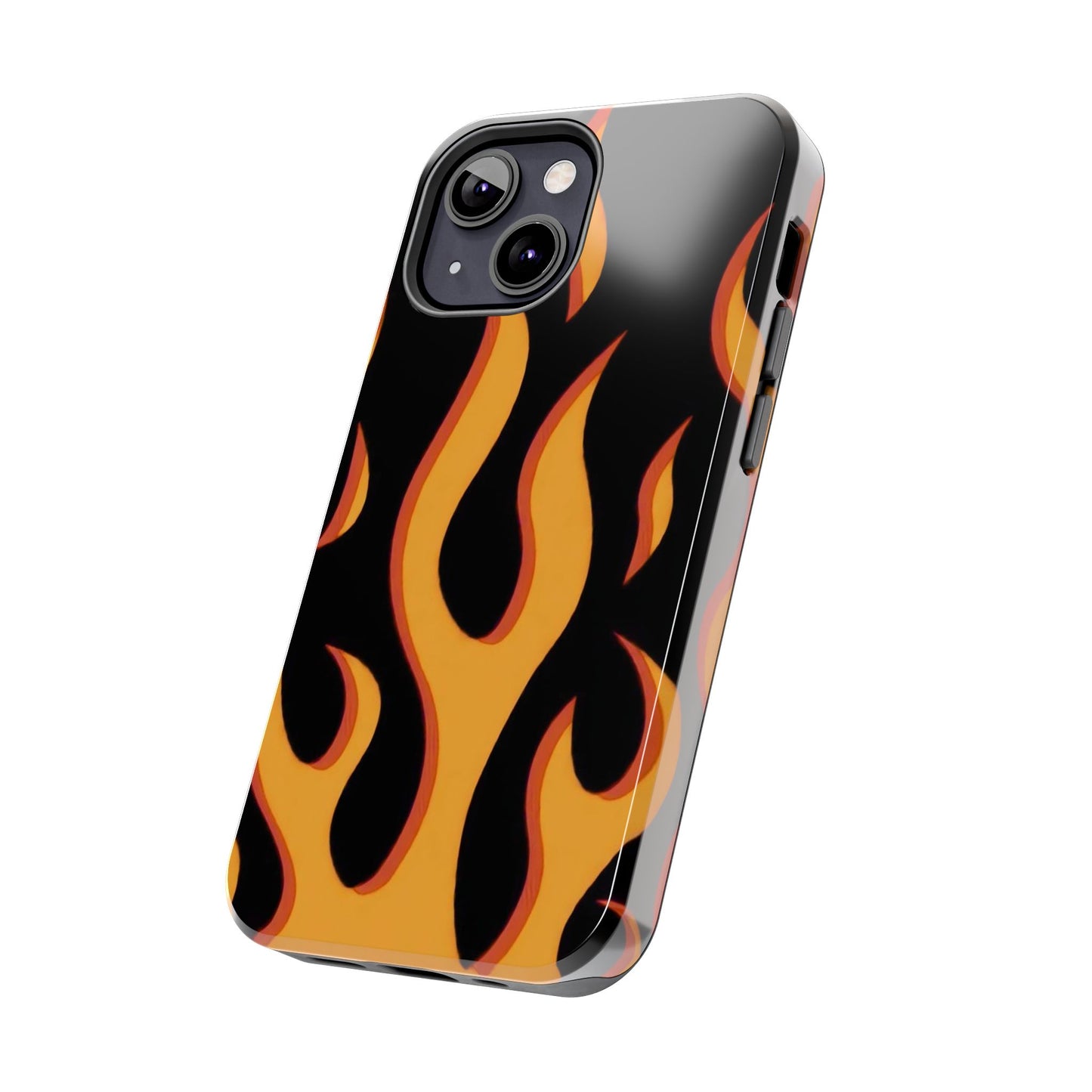 Flame Design Tough Phone Case