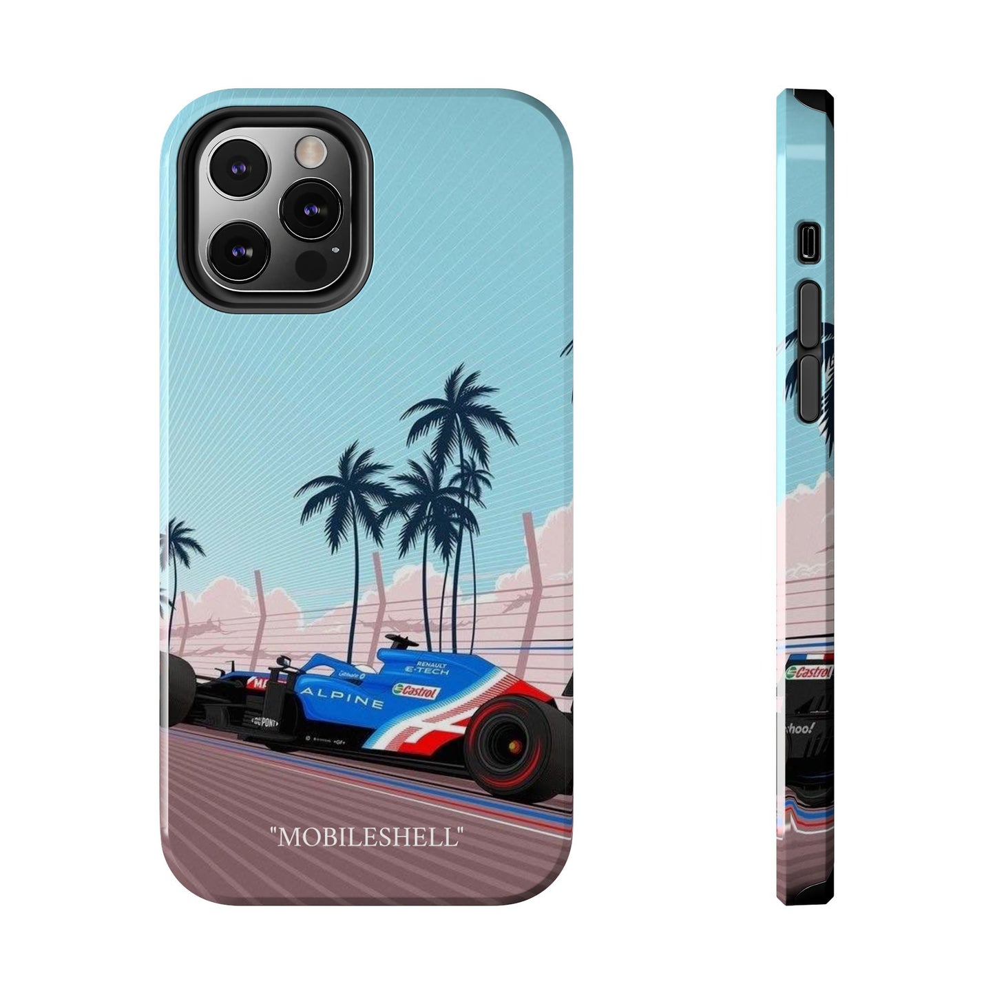 F1 Alpine team car tough phone case