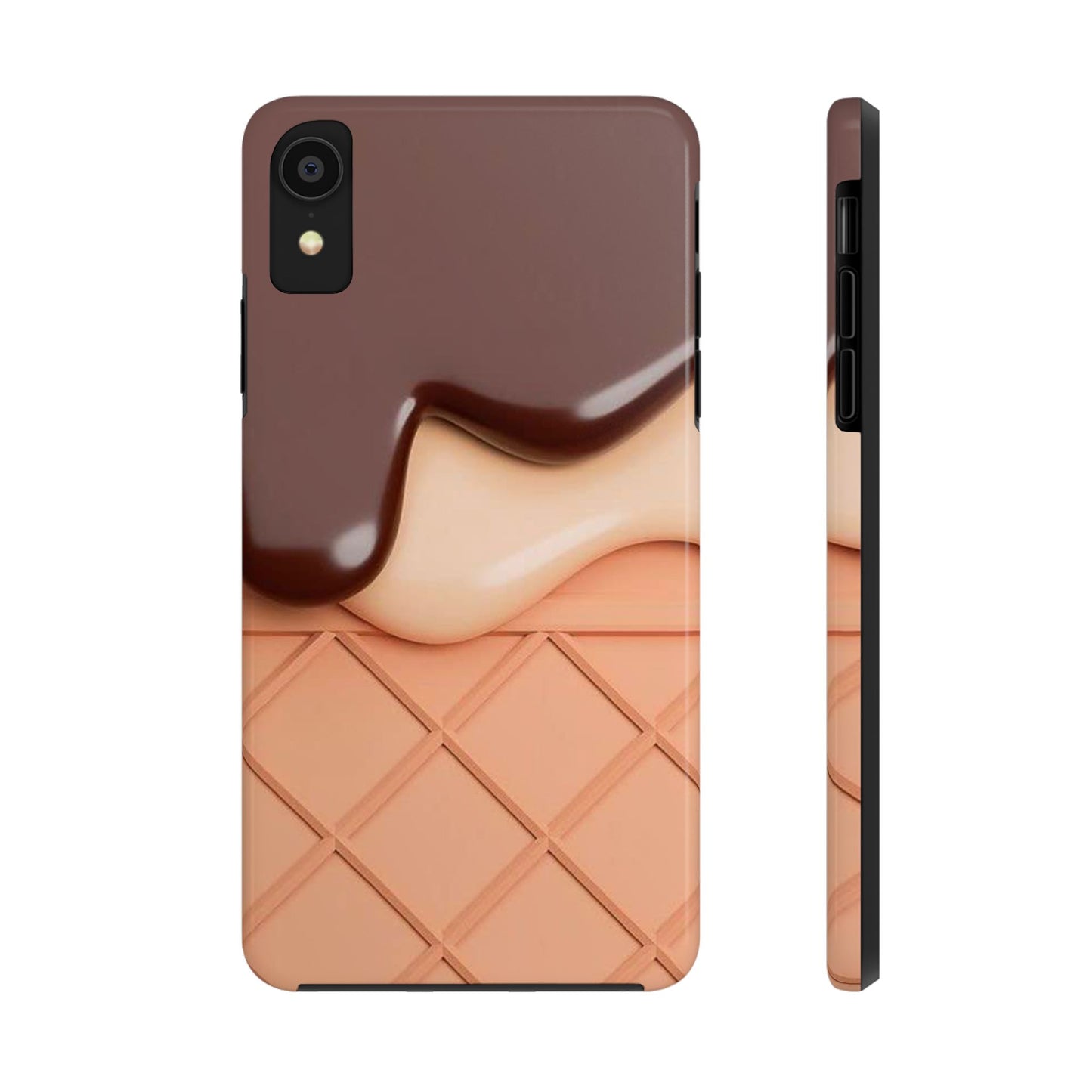 Ice cream drip Tough Phone Cases