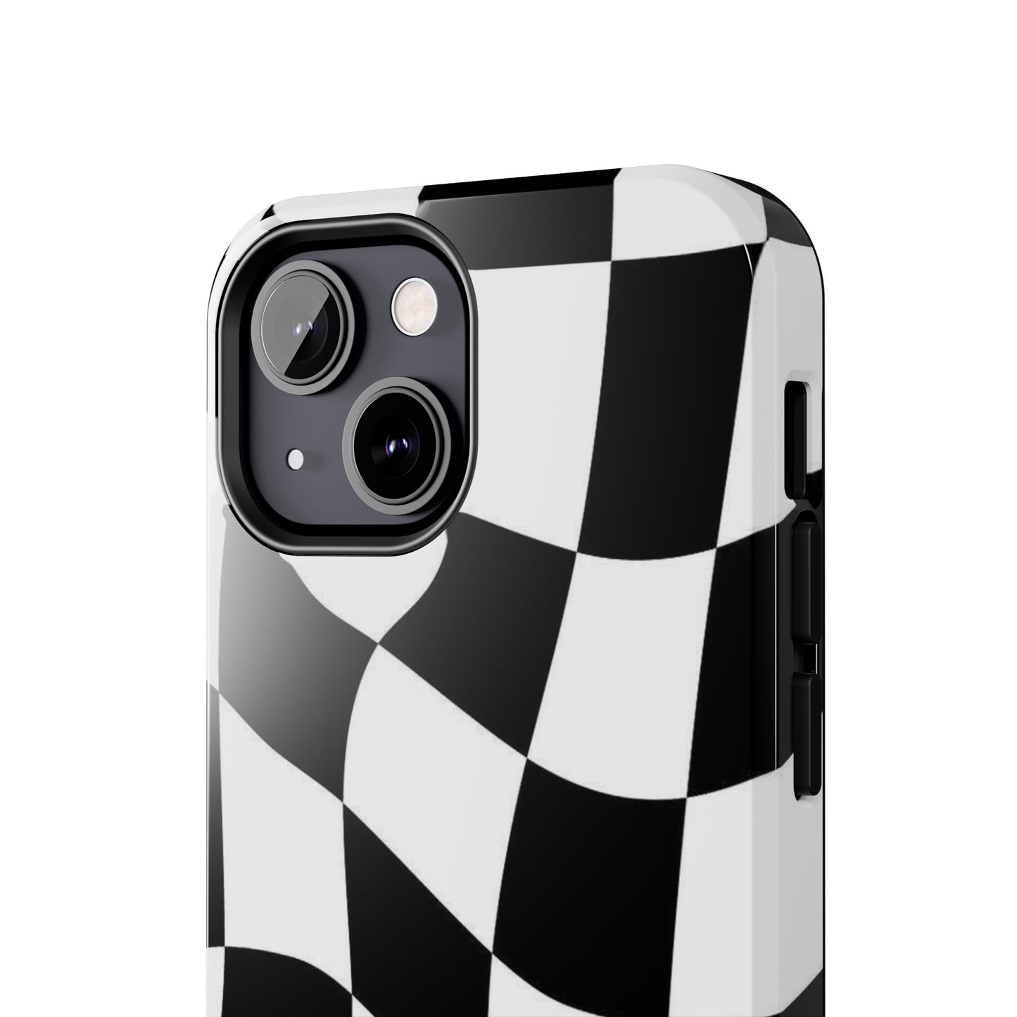 Checkers B&W tough phone case