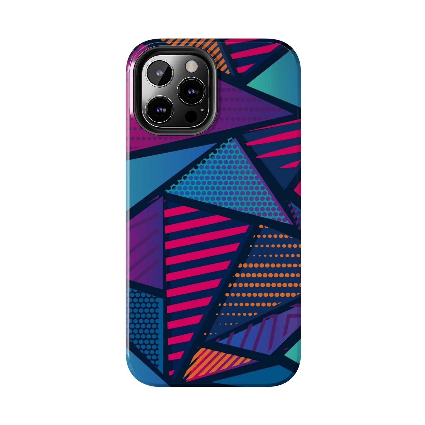 Vibrant Geometric Tough Phone Case