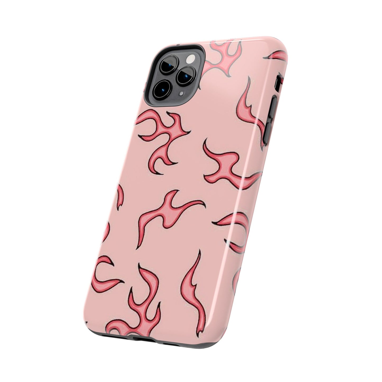 Stylish Flame Tough Phone Case