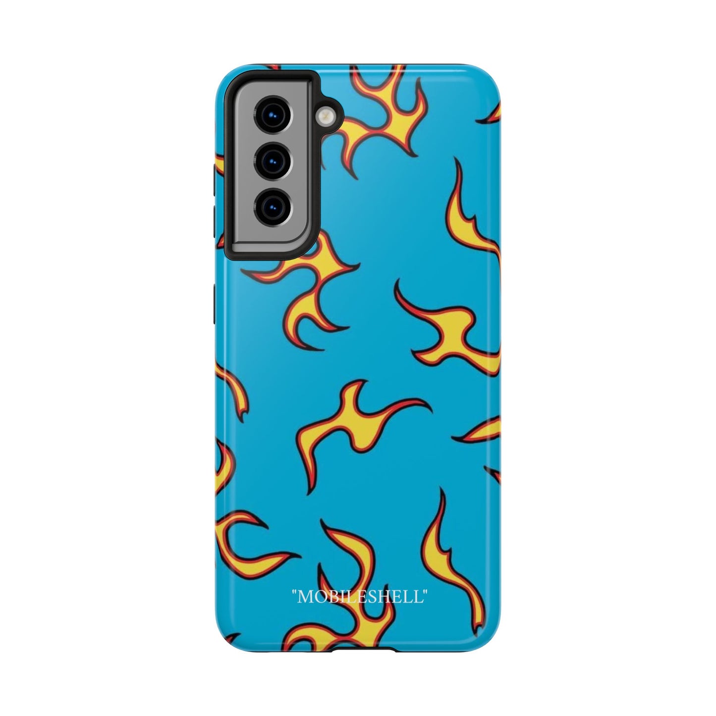 Blue Flame tough phone case