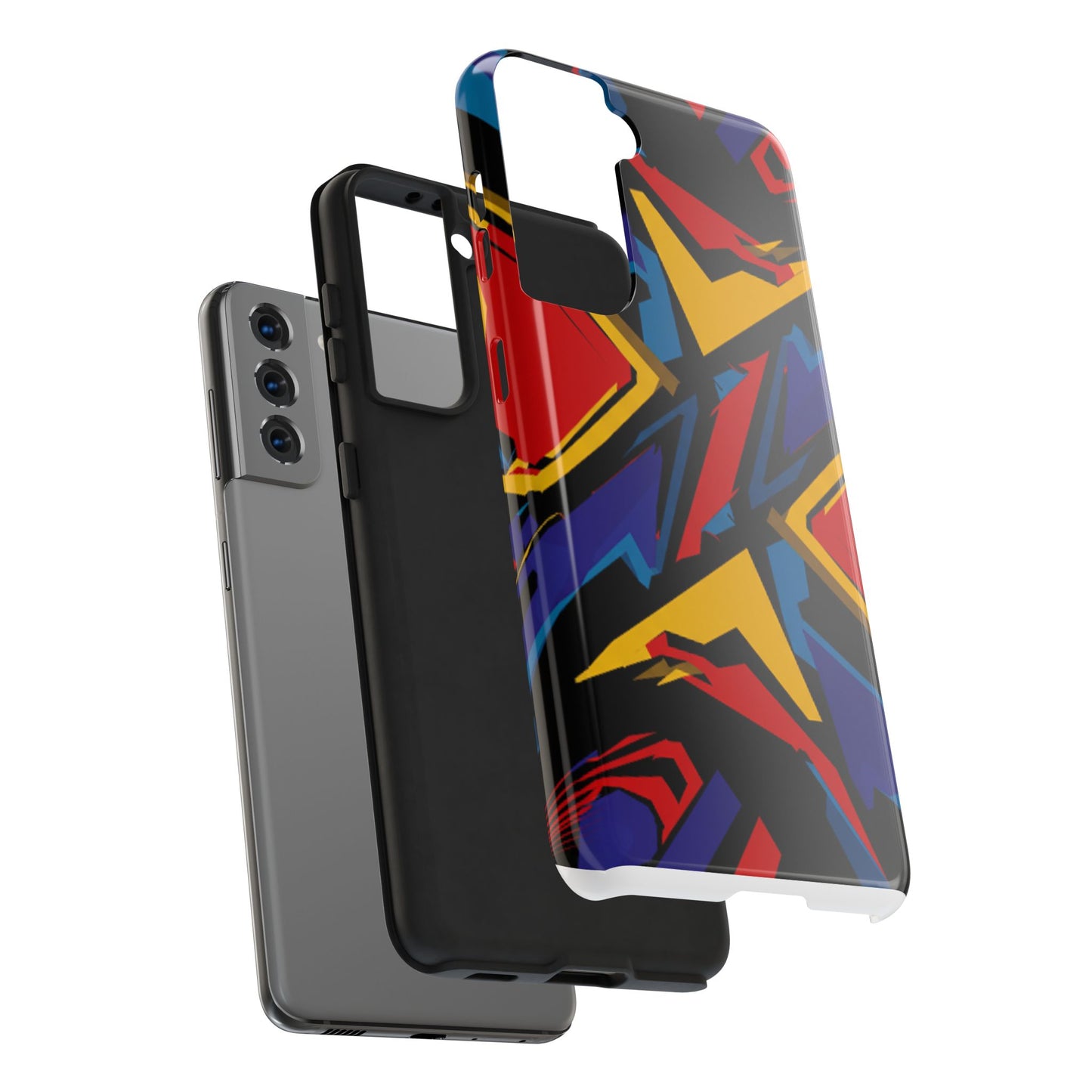 Bold Geometric Tough Phone Case