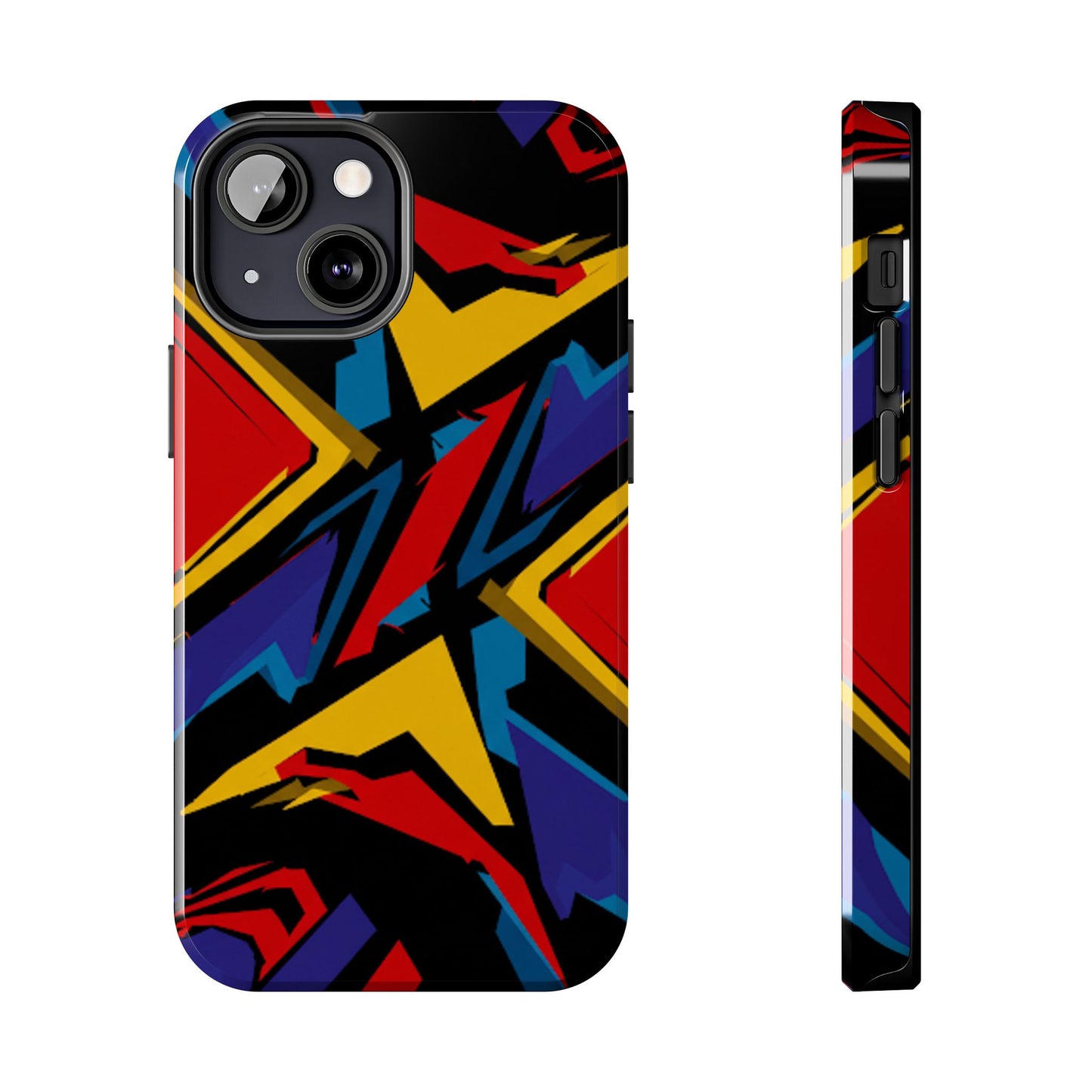 Bold Geometric Tough Phone Case