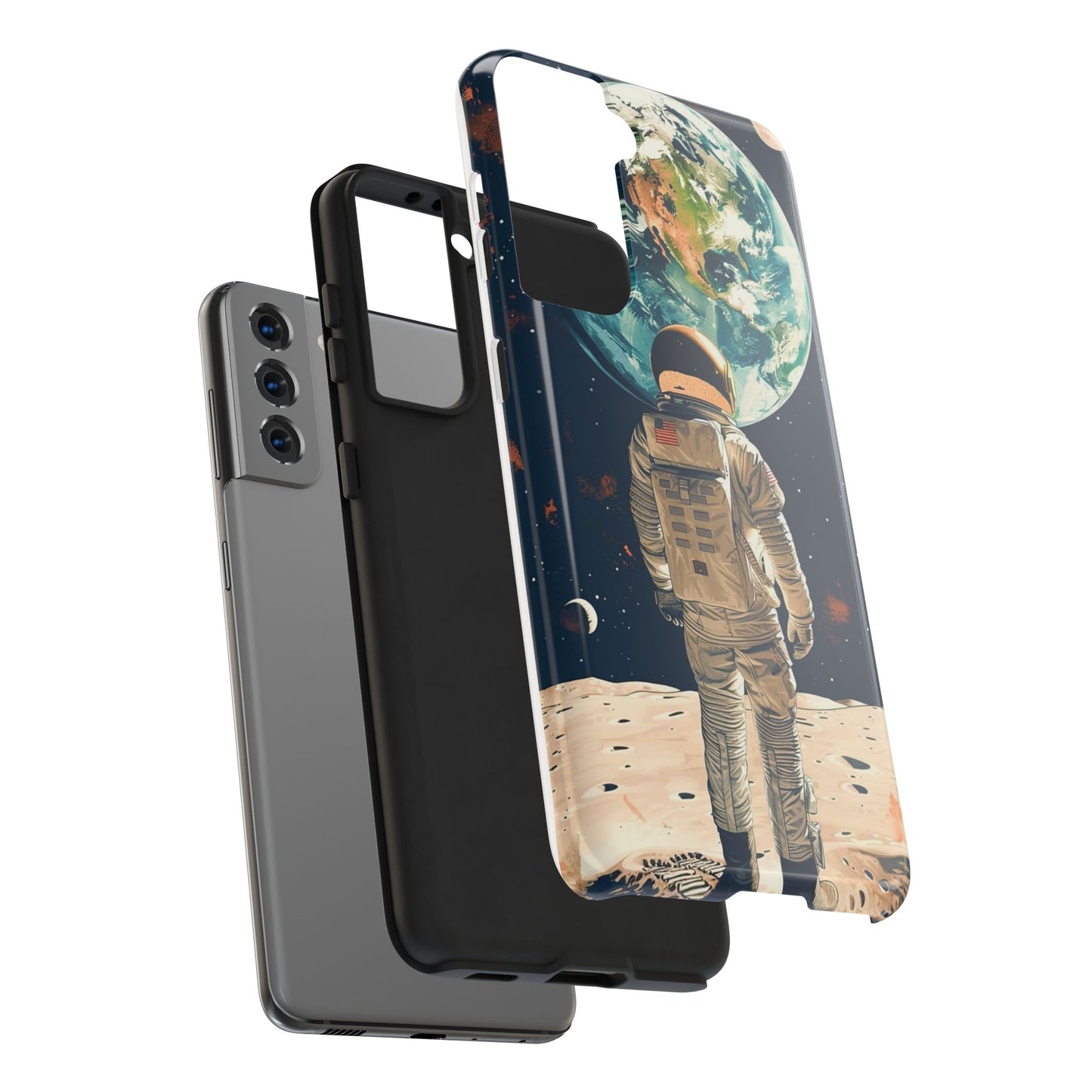 Astronaut Galaxy Phone Case