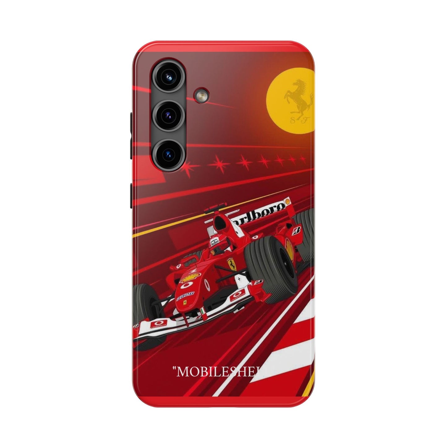 F1 Ferrari team car tough phone case