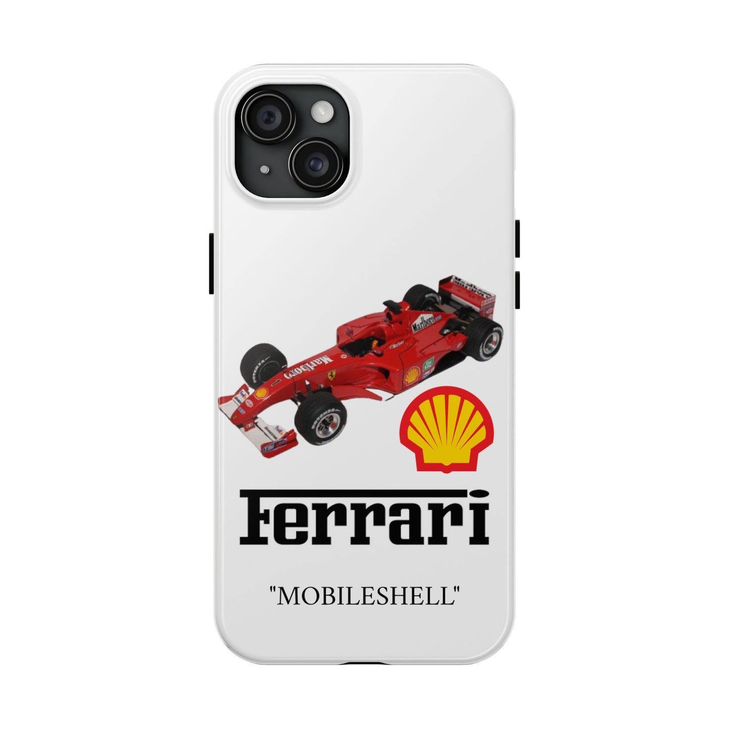 F1 team Shell tough phone case