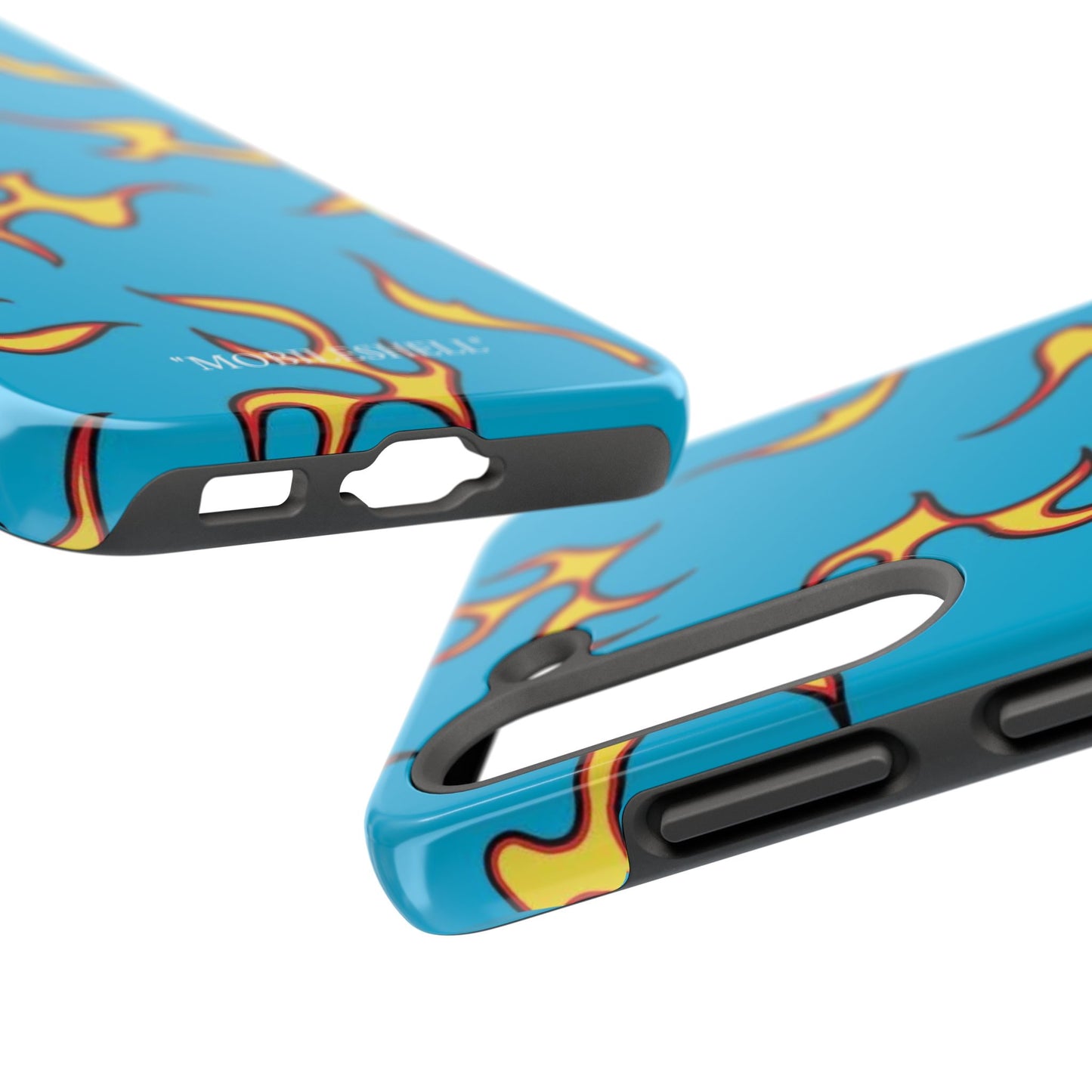 Blue Flame tough phone case