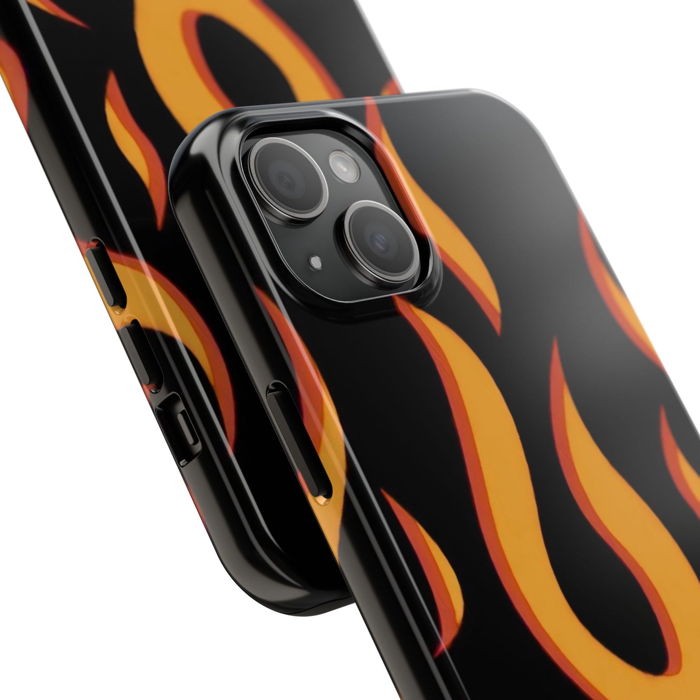 Flame Design Tough Phone Case