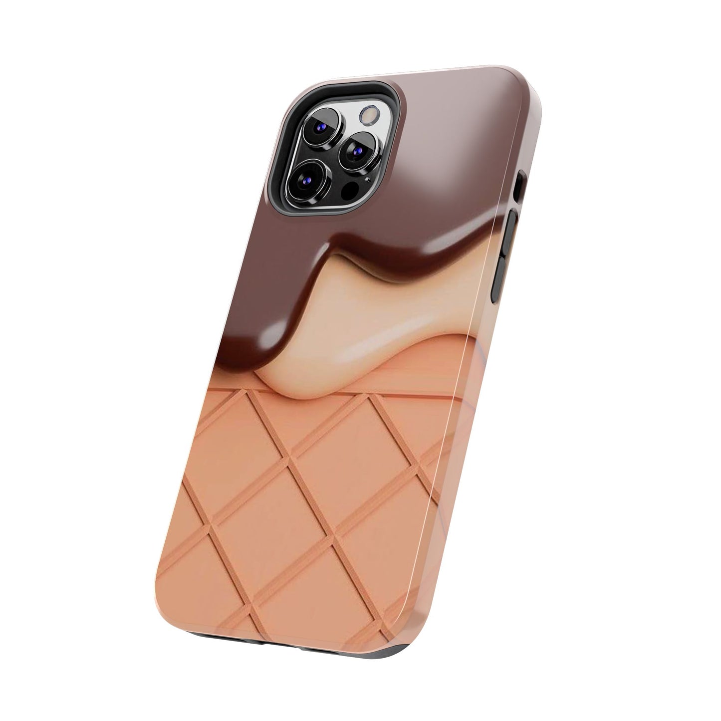 Ice cream drip Tough Phone Cases