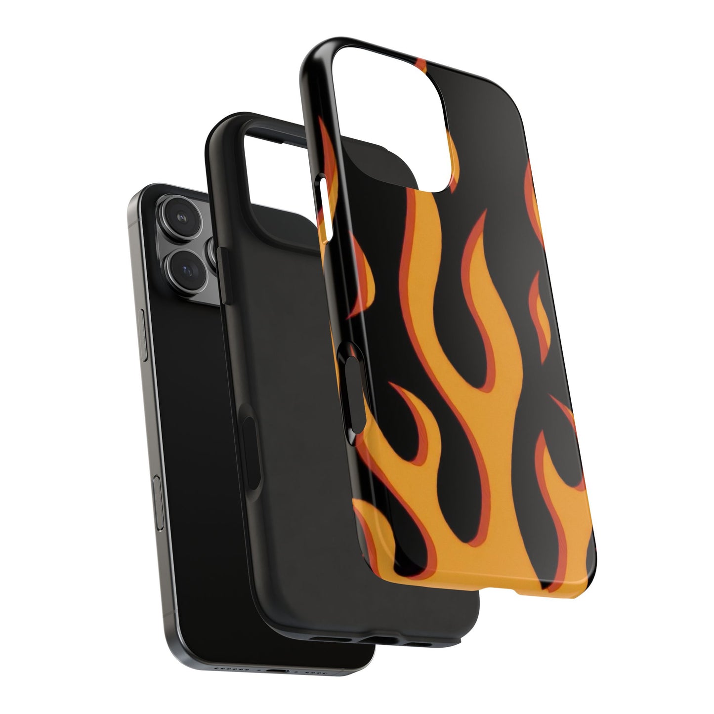 Flame Design Tough Phone Case