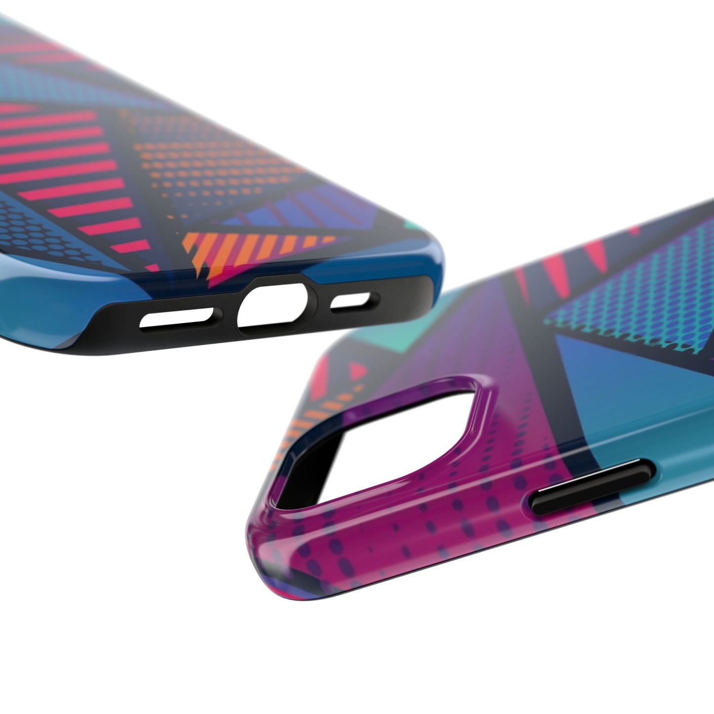 Vibrant Geometric Tough Phone Case