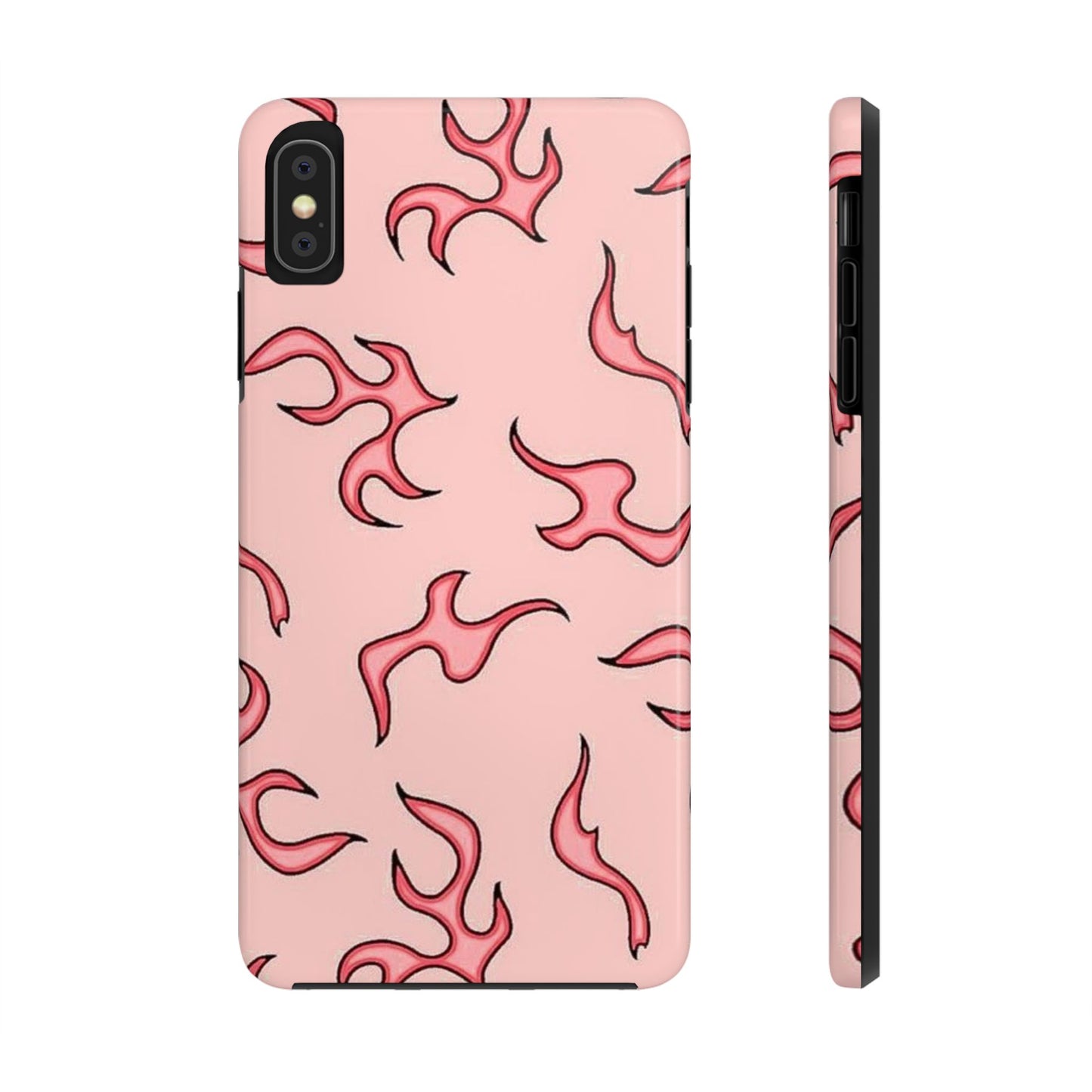 Stylish Flame Tough Phone Case