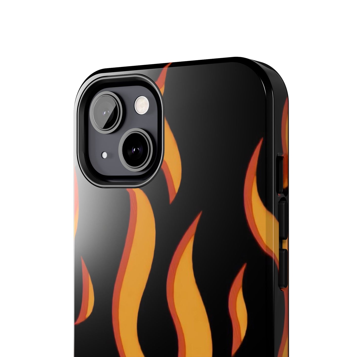 Flame Design Tough Phone Case