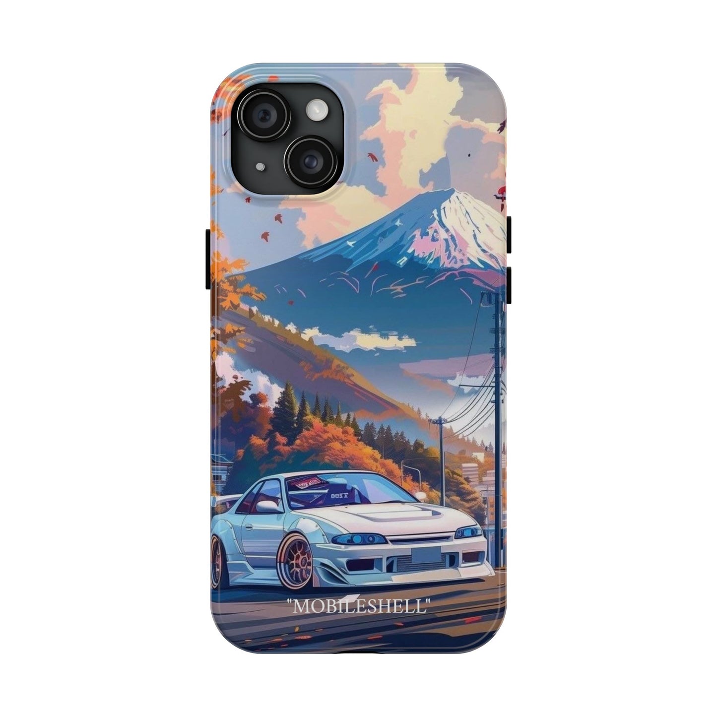 JDM Fuji mountain tough phone case