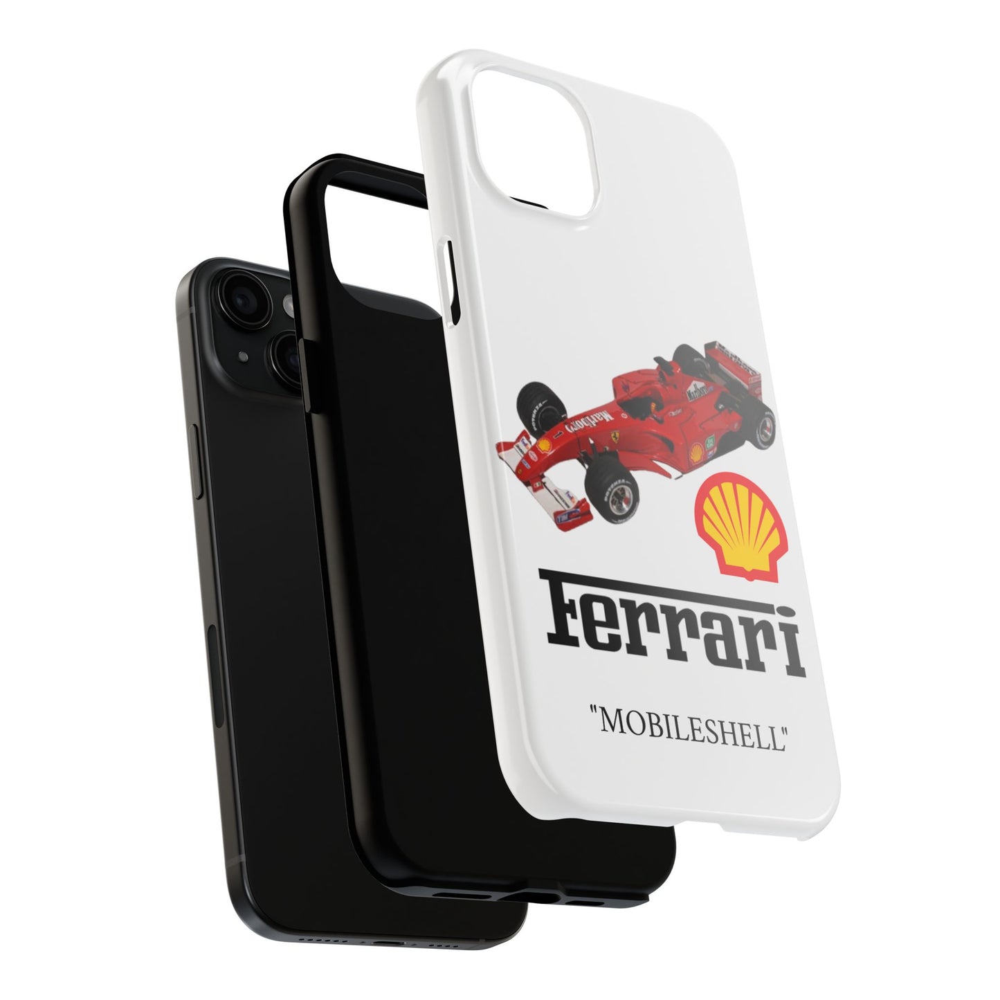 F1 team Shell tough phone case