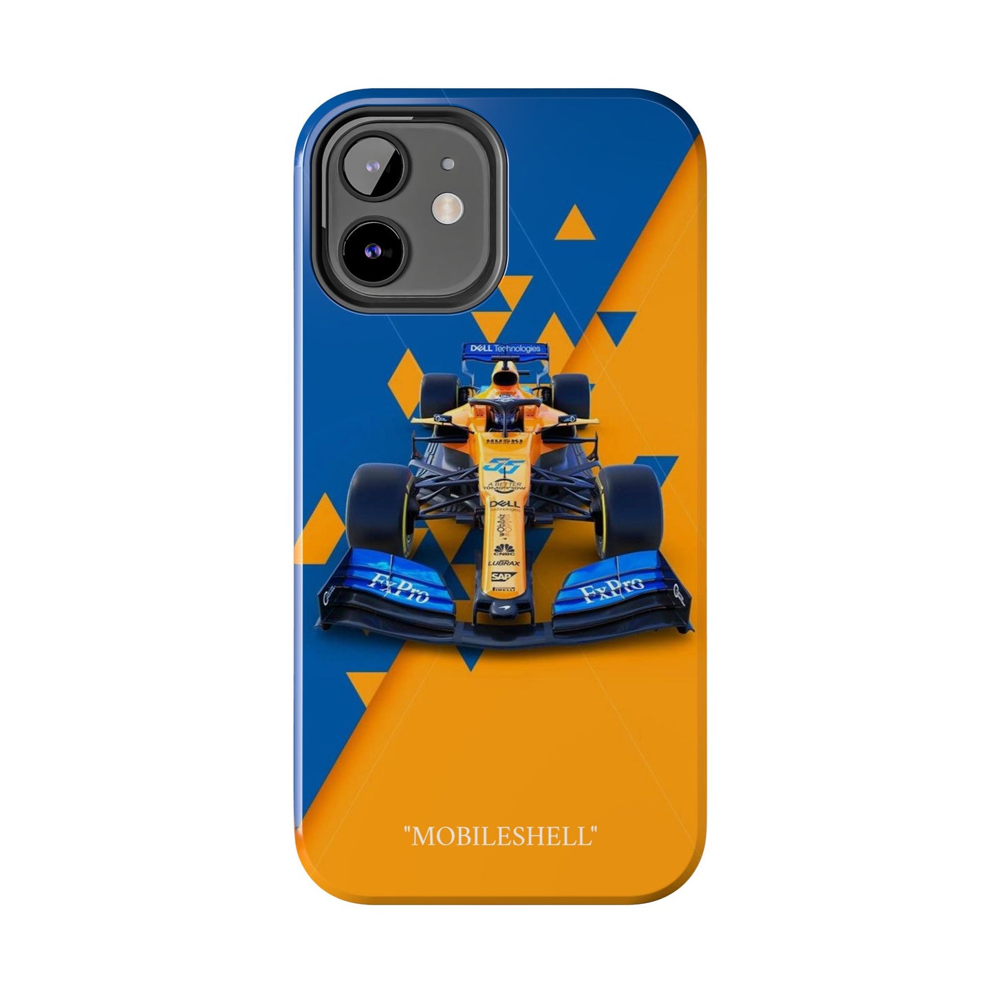 F1 team cartoon tough phone case