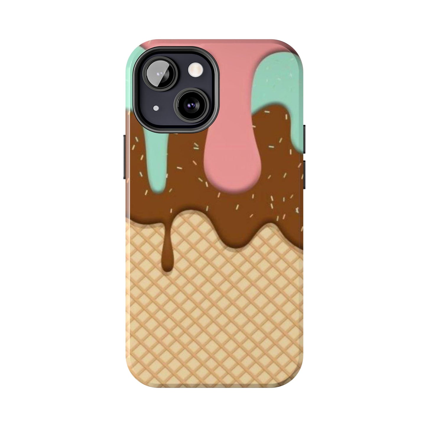 Ice Cream Drip Tough Phone Case