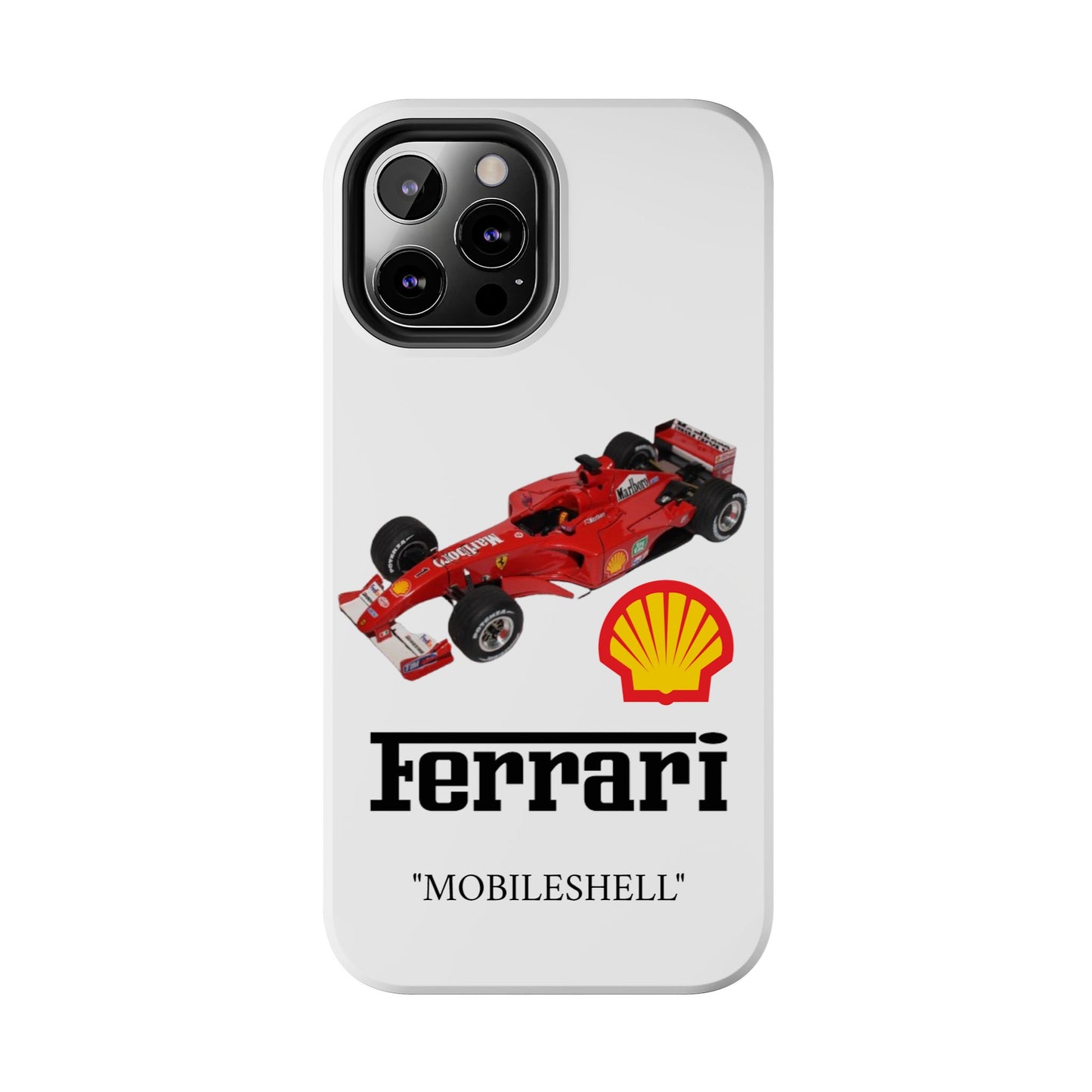 F1 team Shell tough phone case