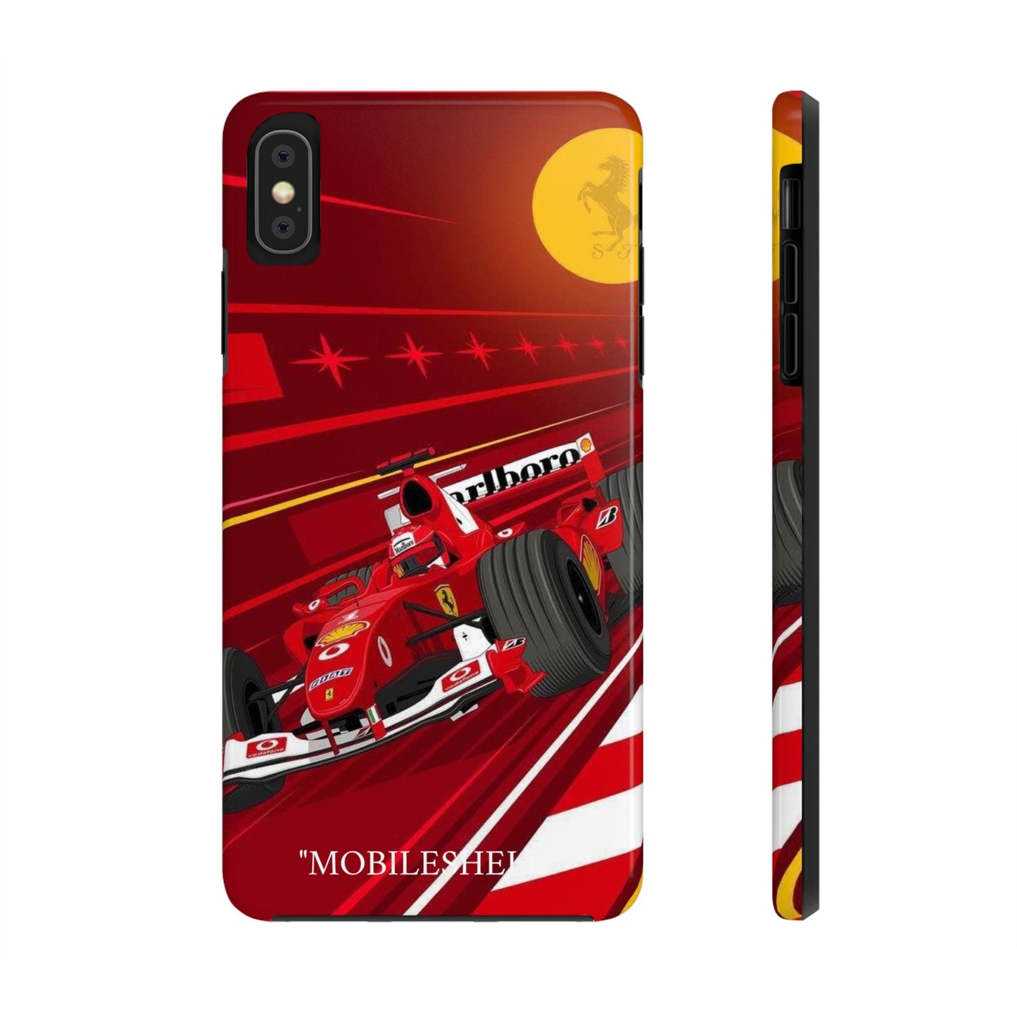 F1 Ferrari team car tough phone case