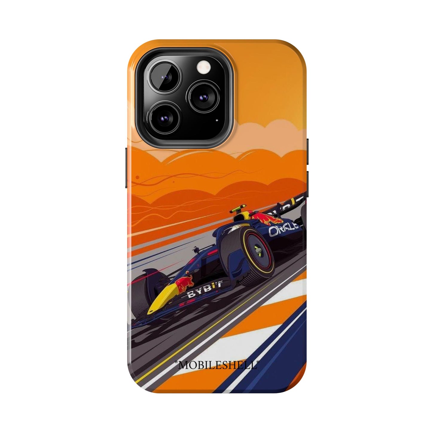 F1 Redbull cartoon tough phone case