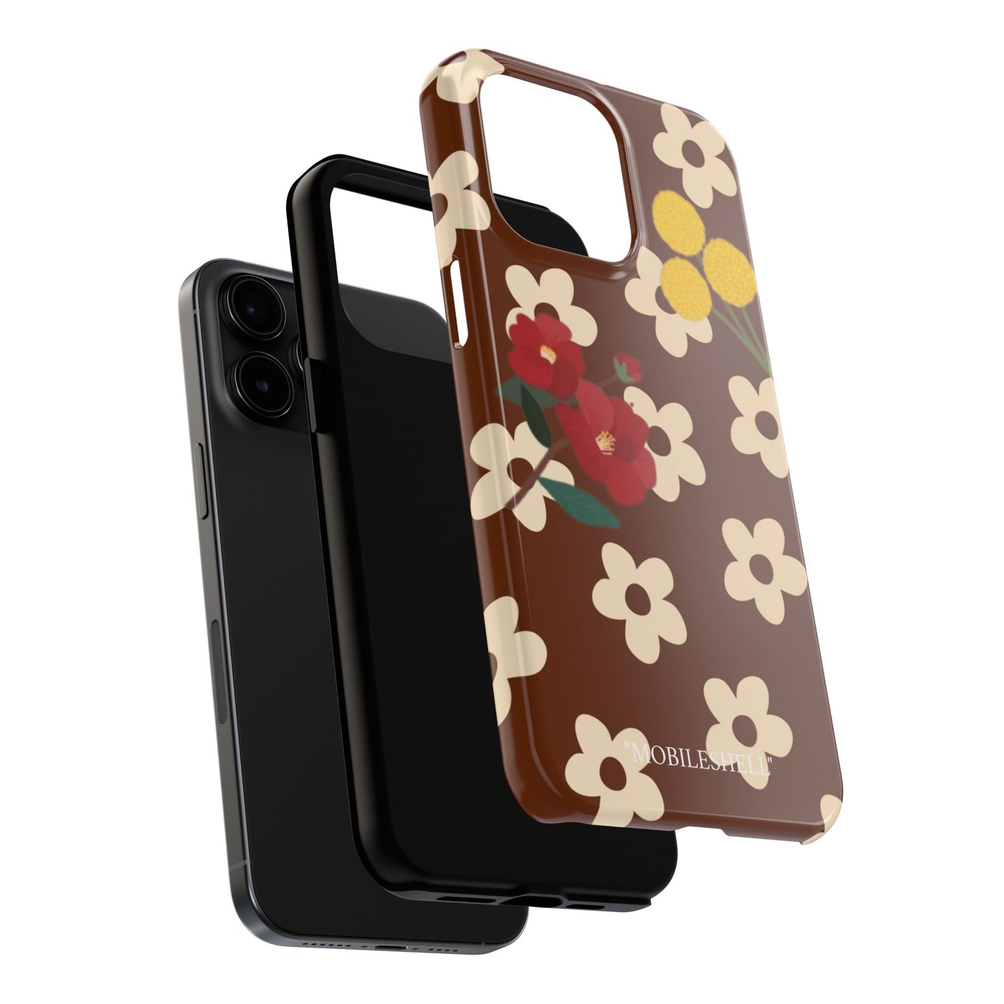 Flower vibe tough phone case