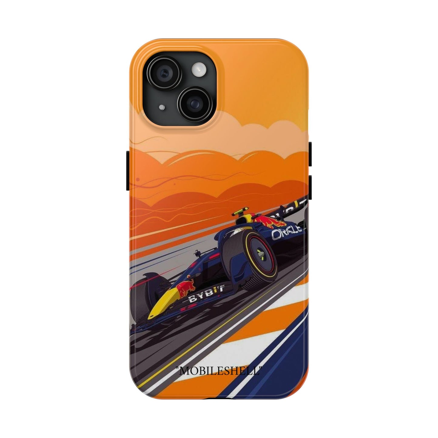 F1 Redbull cartoon tough phone case