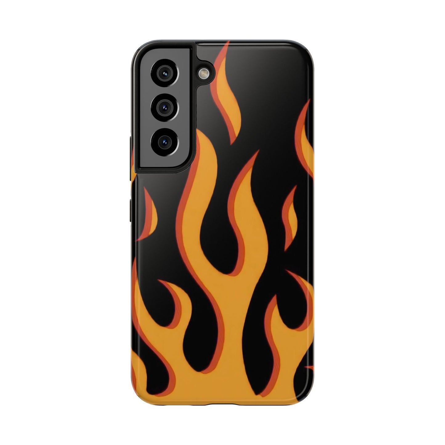 Flame Design Tough Phone Case